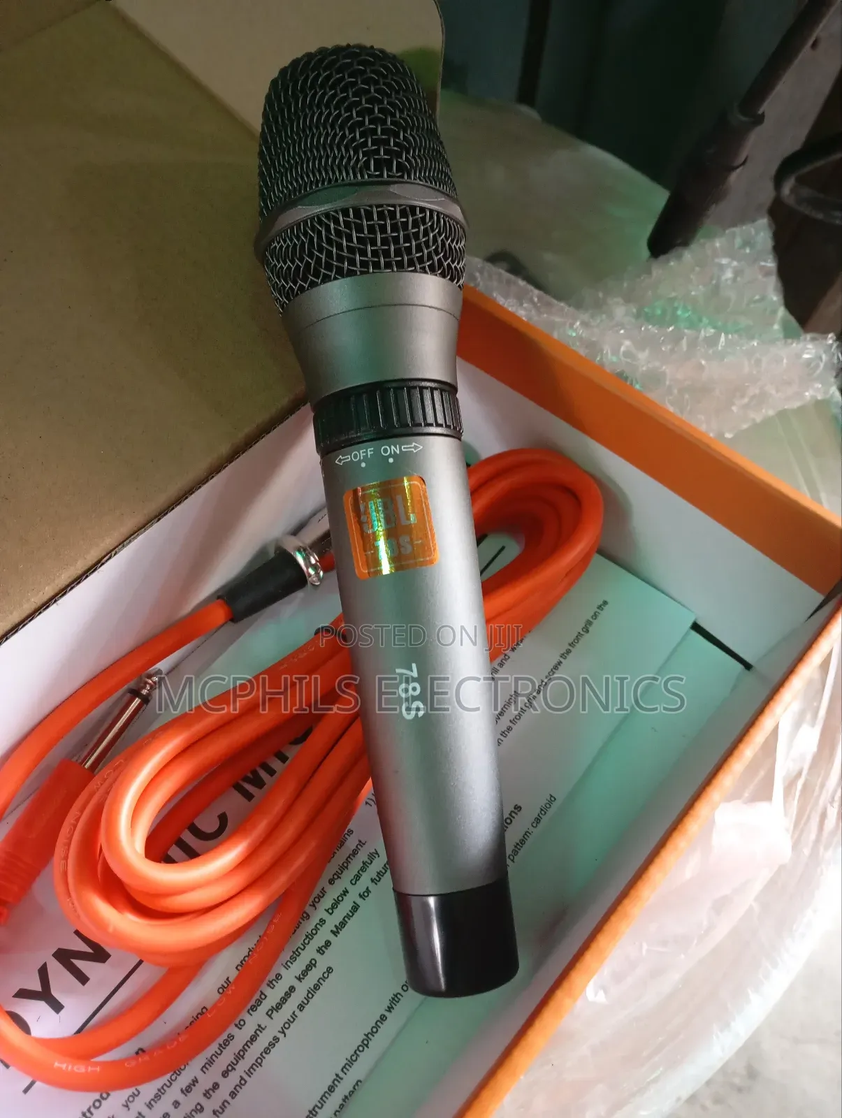 Jbl 78s Cardioid Vocal Cord Mic