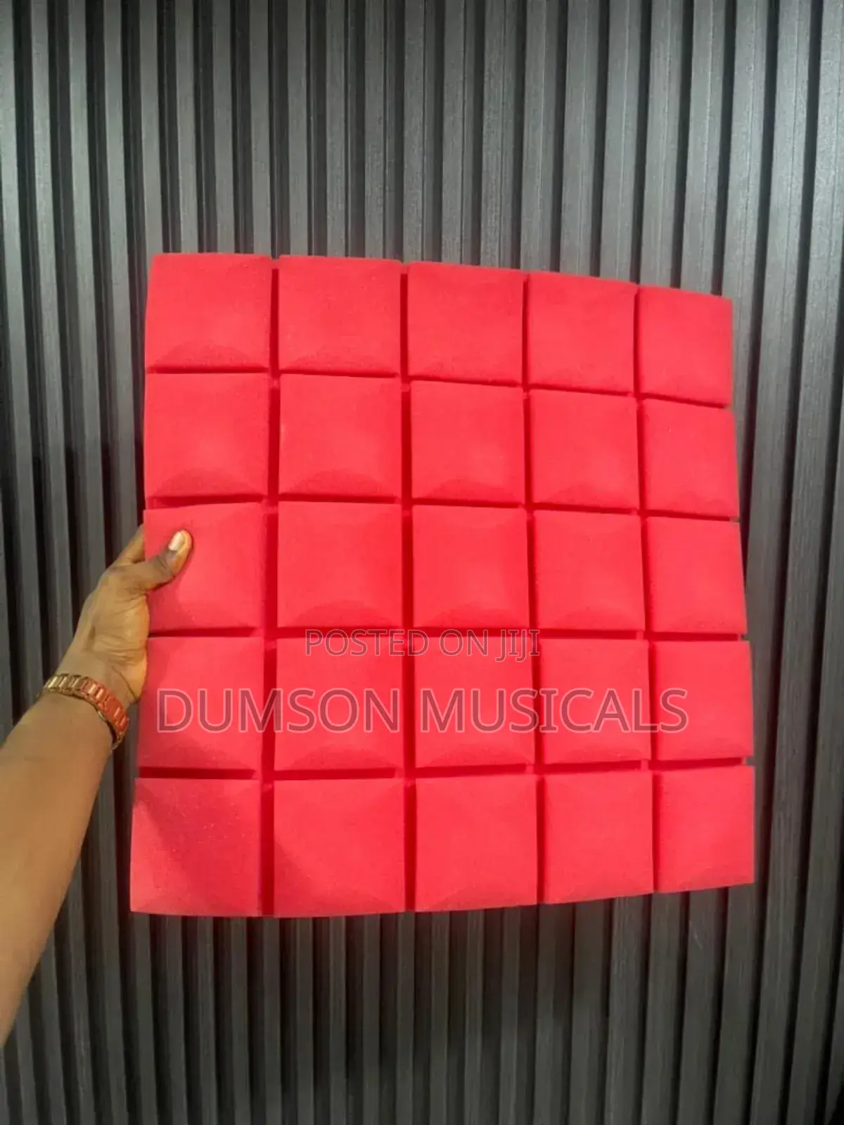 Acoustic Soundproofing Panels 50*50*5cm(10 Pieces in a Pack)