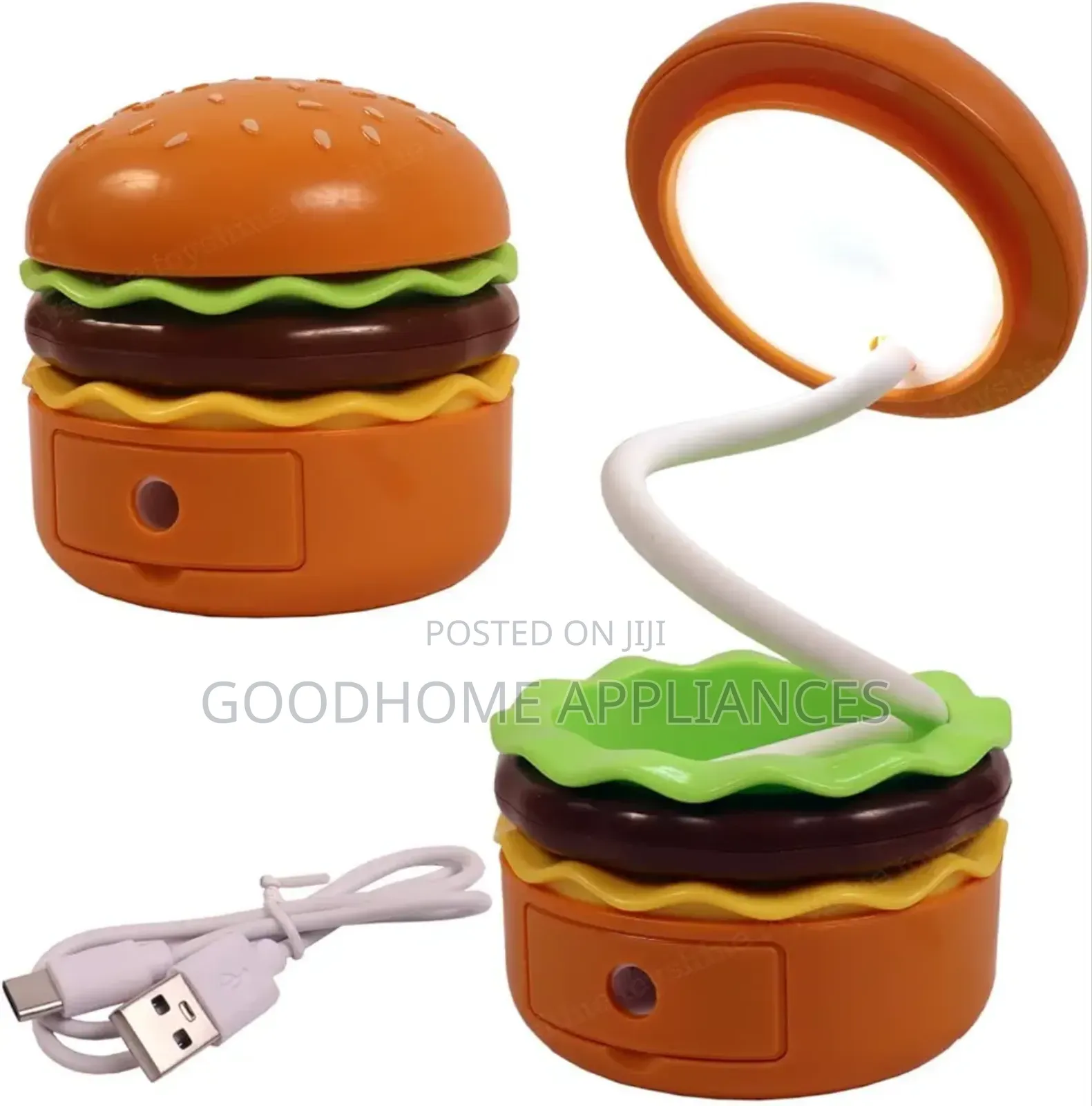 Hamburger Shaped Table Lamp