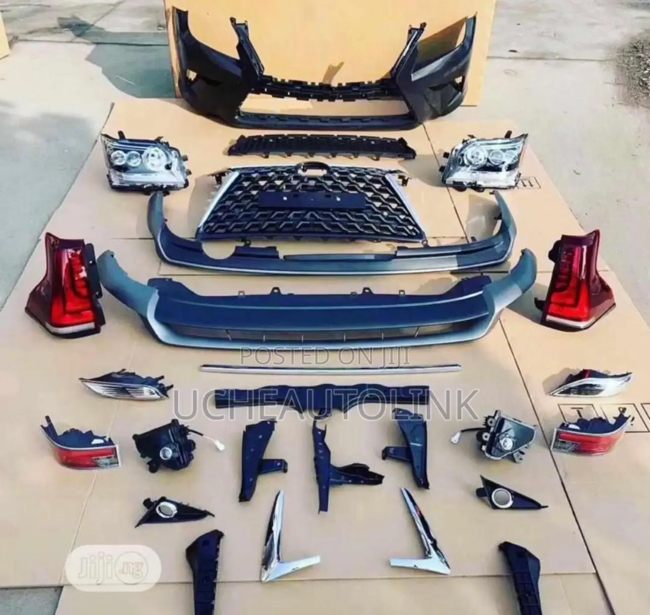 Lexus GX460 2022 Facelift Kits Available as Seen