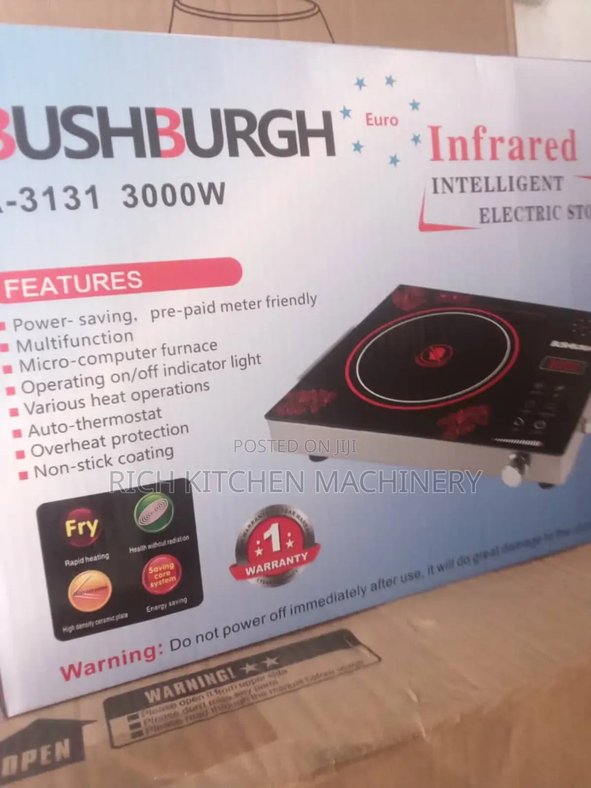 Electric Infrared Cooker (Hot Plate)