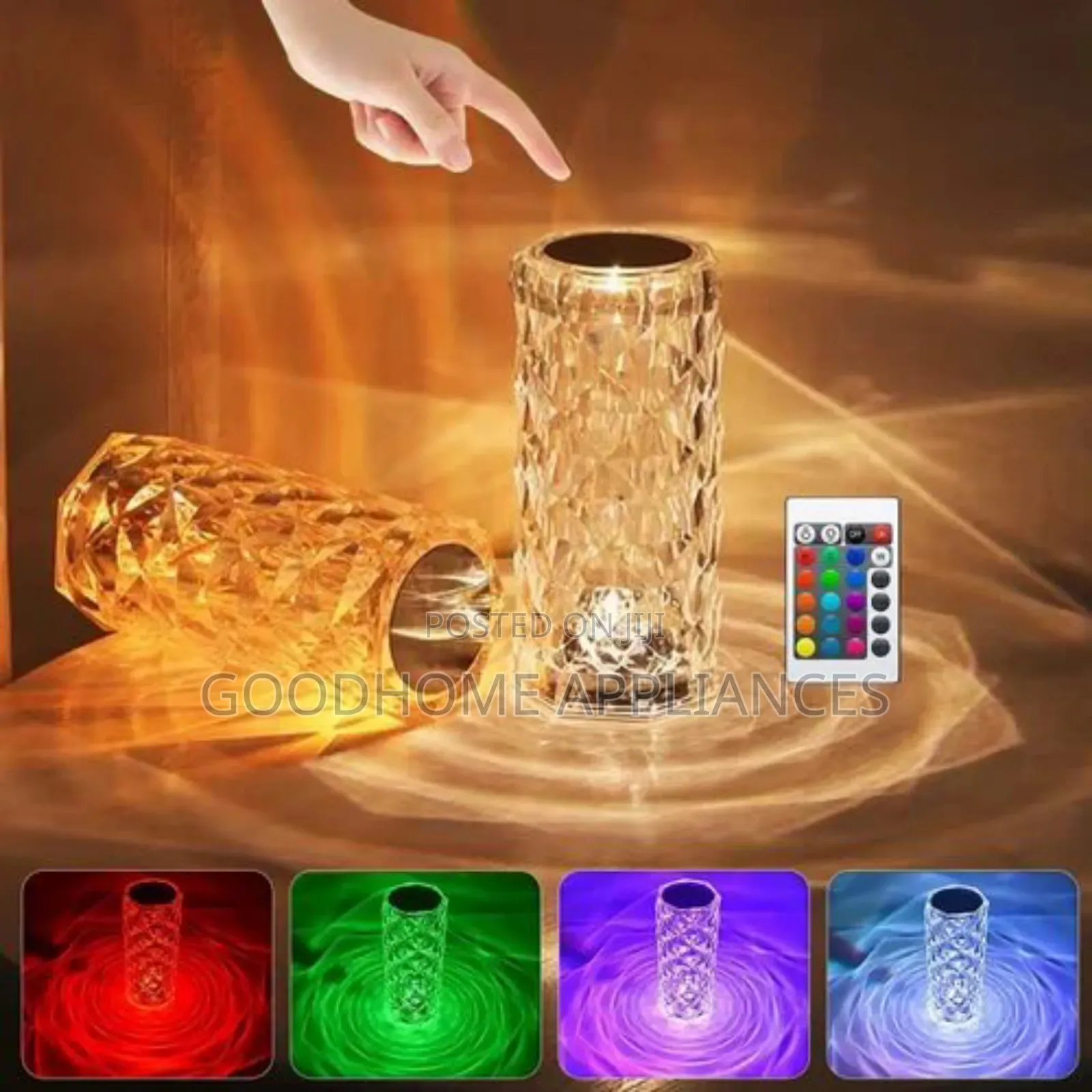 Rechargeable Crystal Lamp