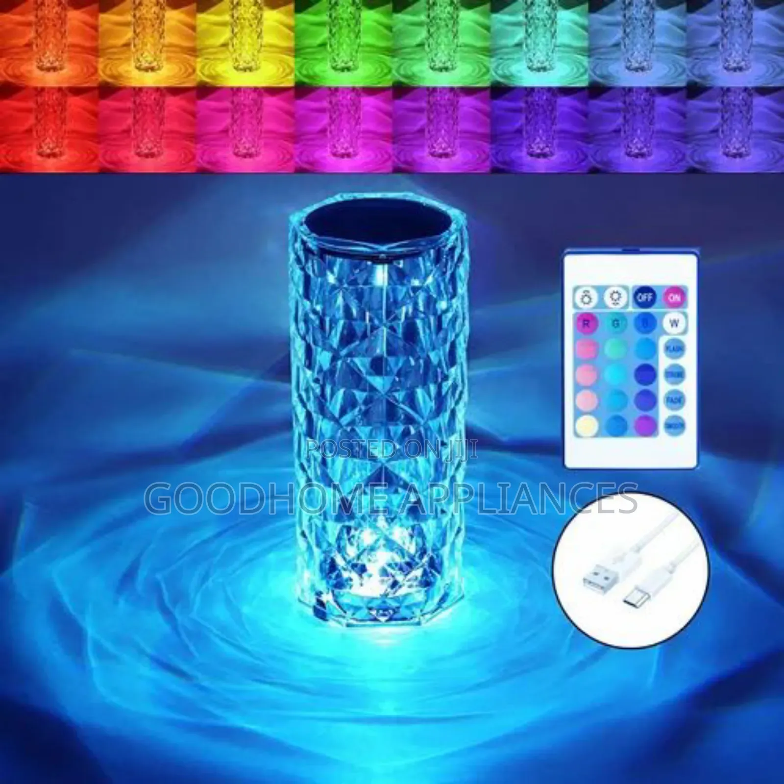 Rechargeable Crystal Lamp