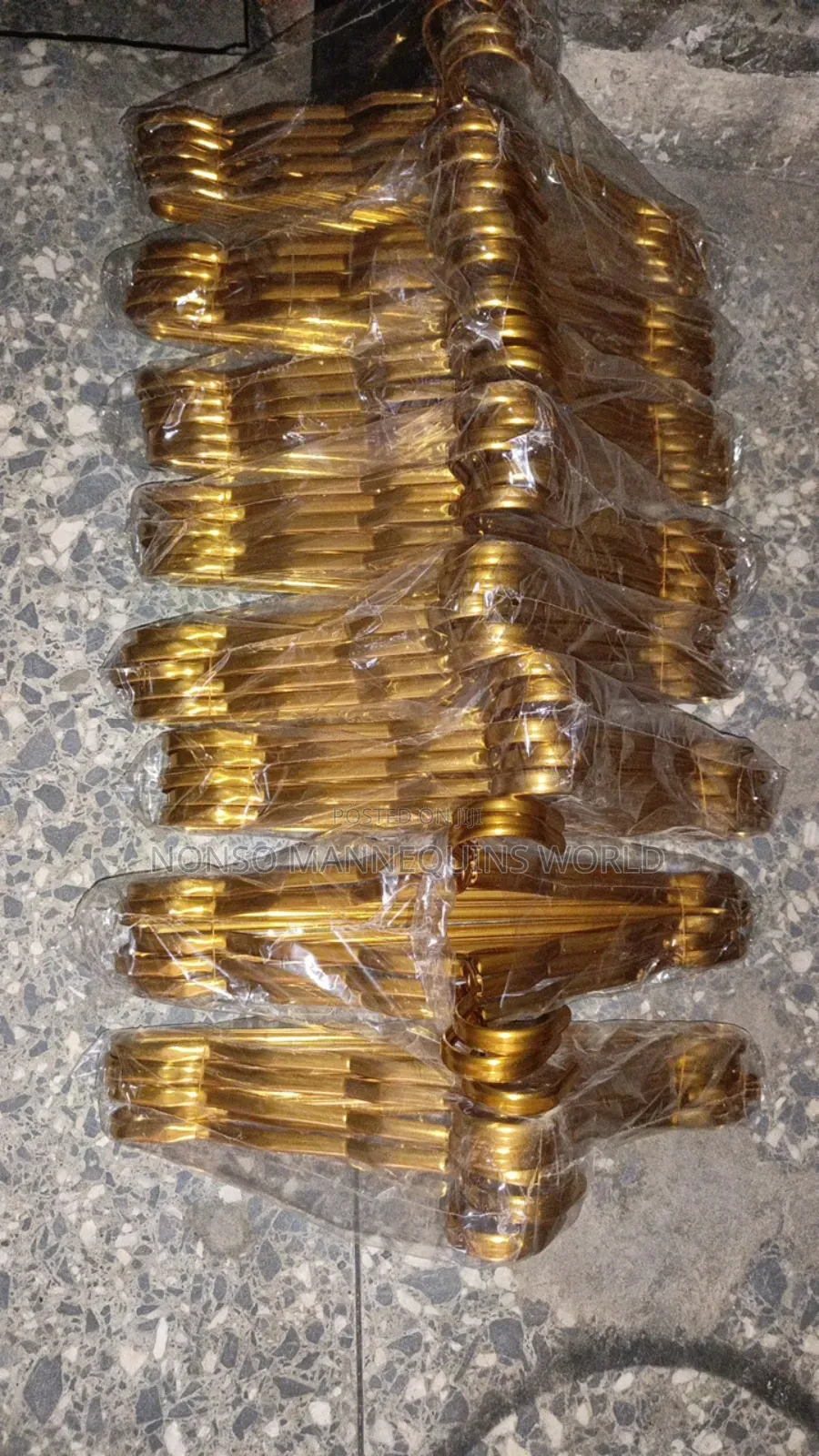 Aluminum Golden Cloth Hangers