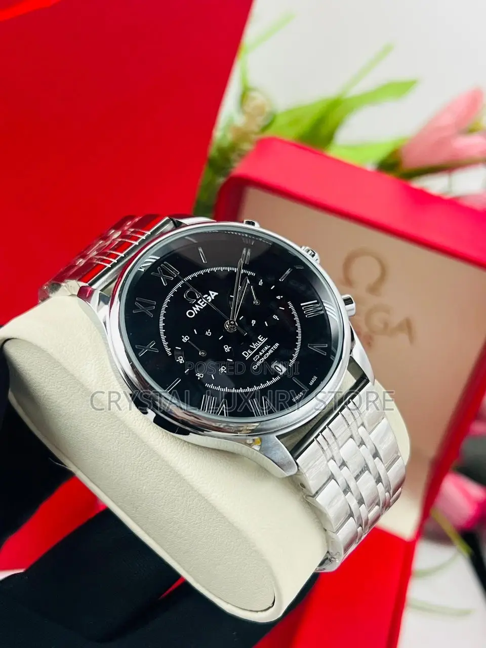 High Quality OMEGA Chain Strap Wristwatch