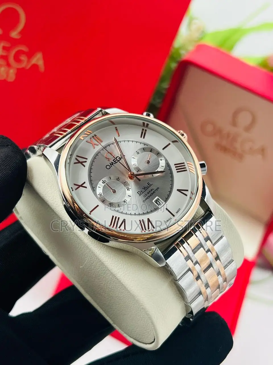 High Quality OMEGA Chain Strap Wristwatch