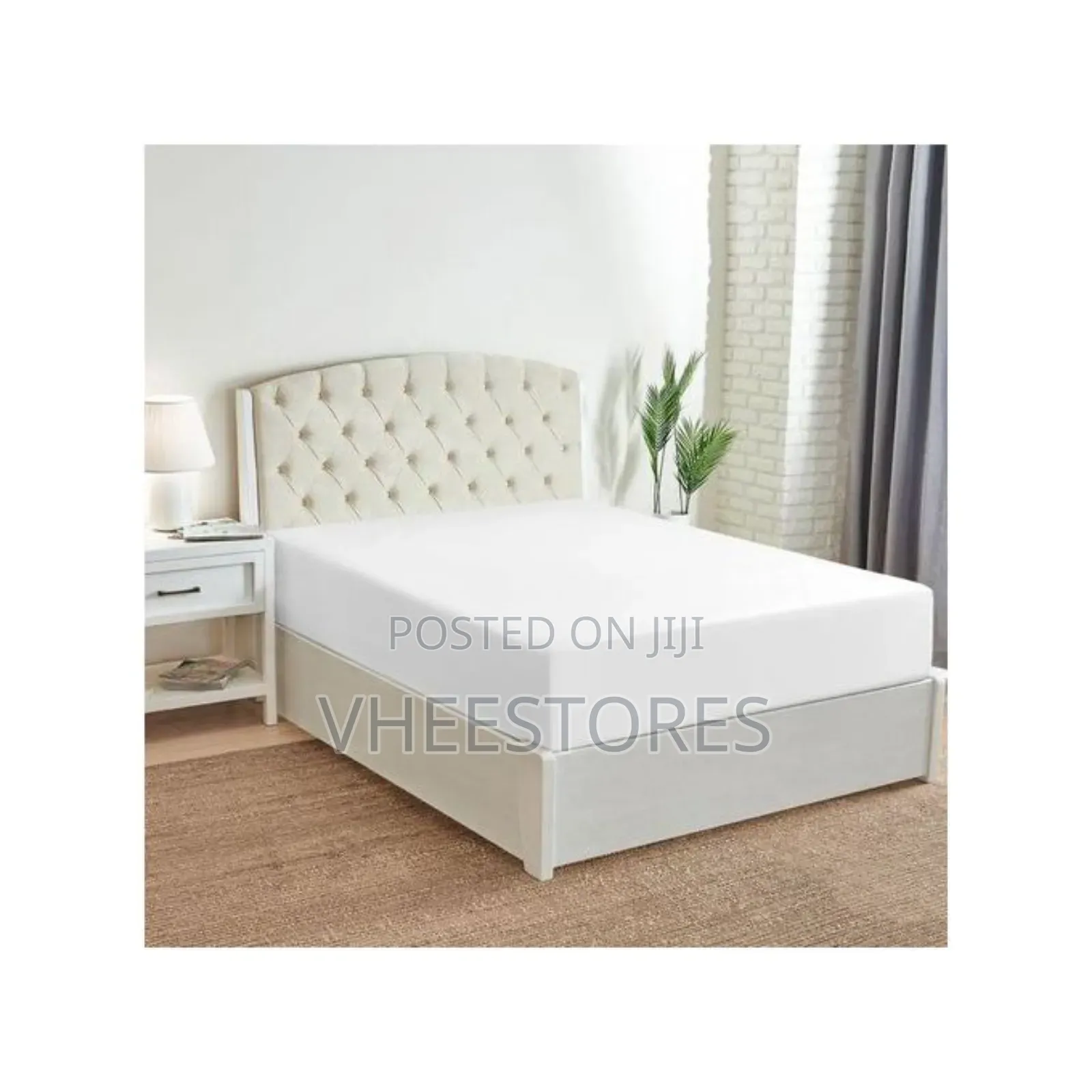 Water Resistant Mattress Protector With Zip