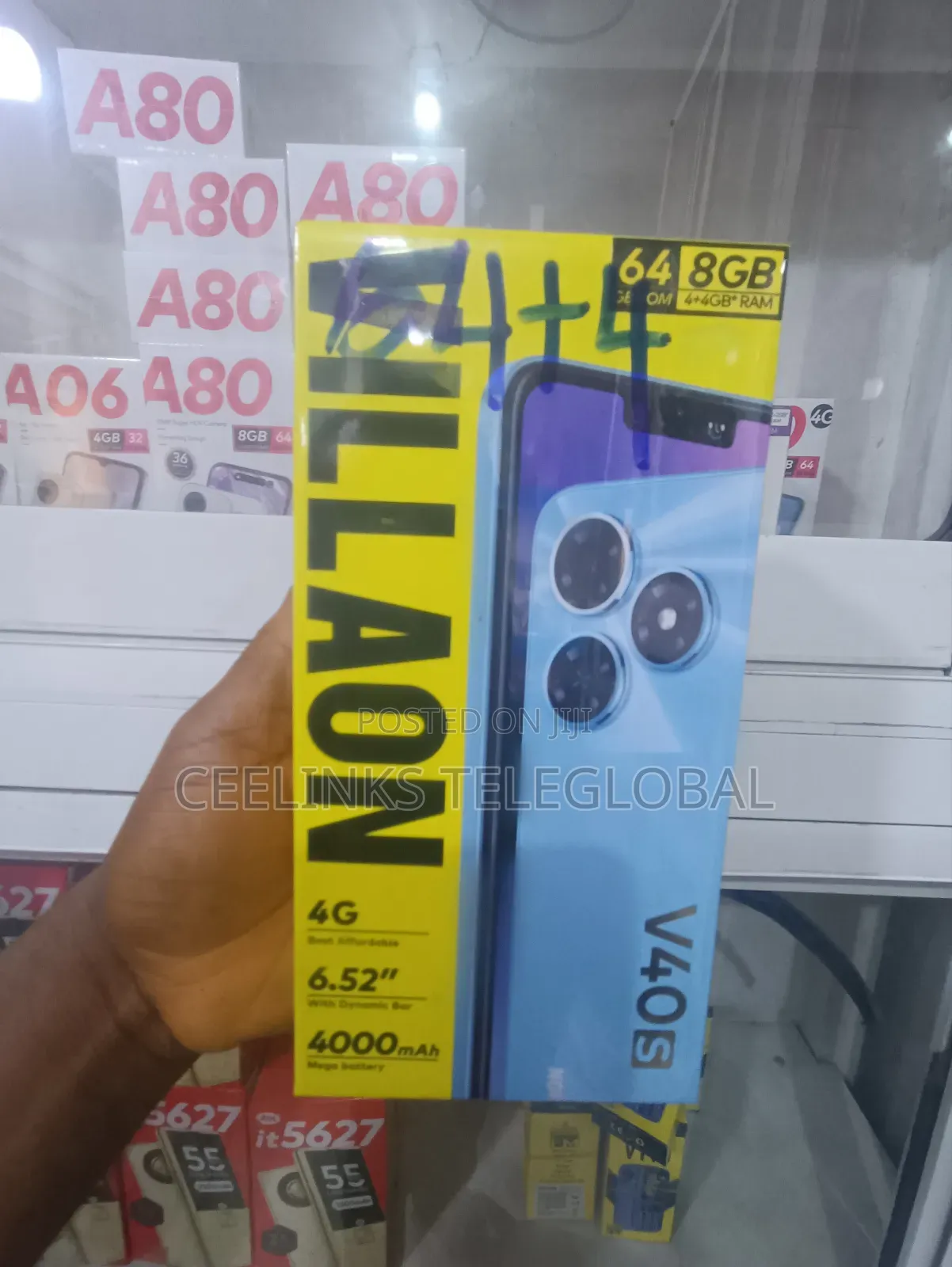 New Villaon V40s 64 GB Black