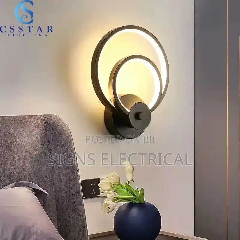Modern Nordic Design Aluminum Bedroom Wall Light