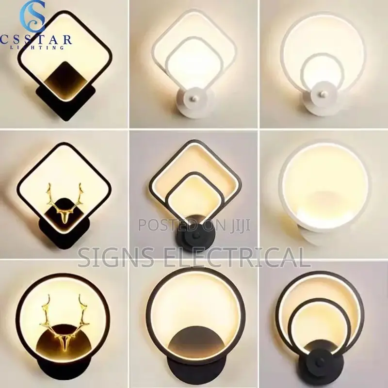 Modern Nordic Design Aluminum Bedroom Wall Light