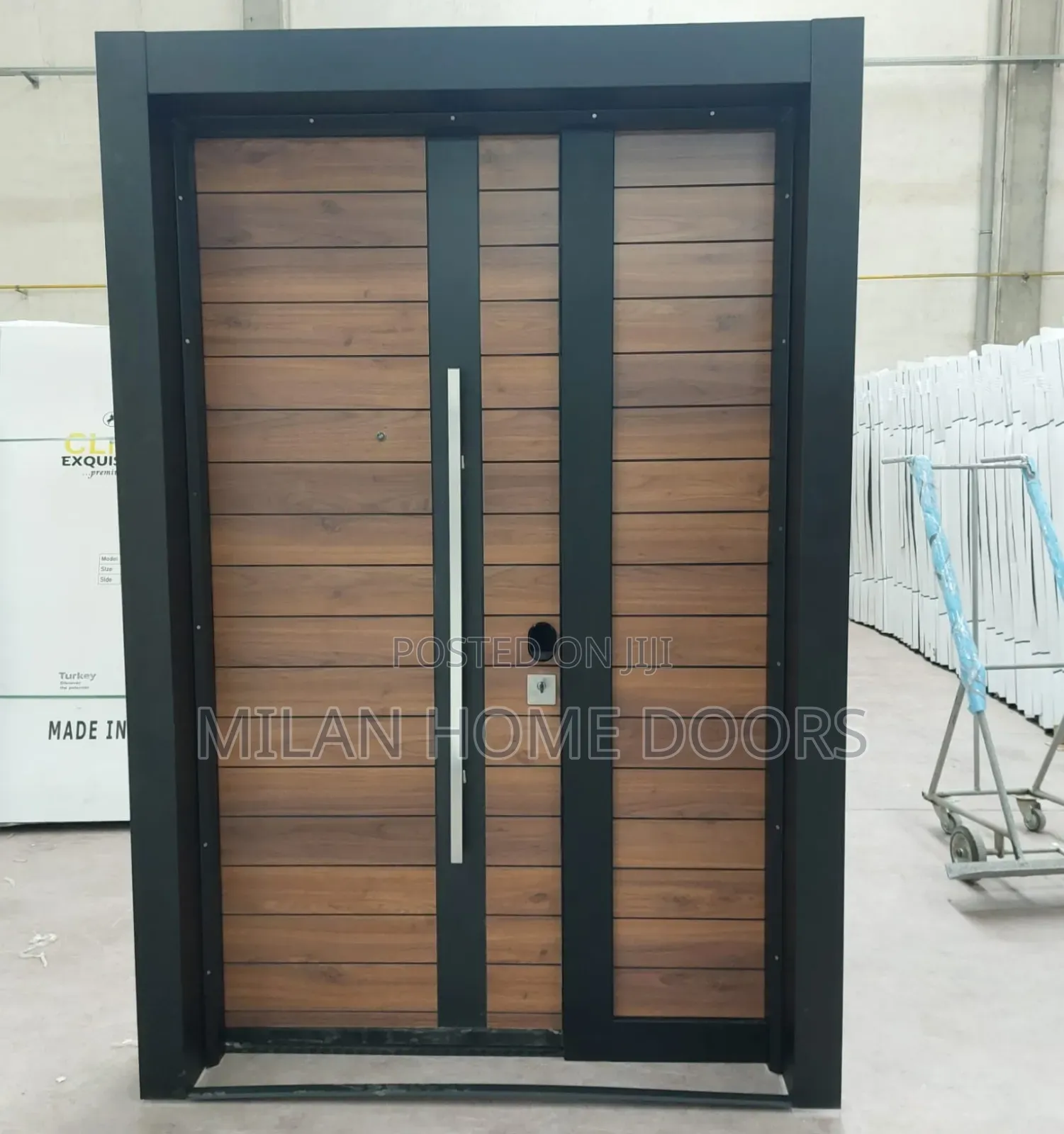 4ft Turkey Security Door With Biometric (Finger Print)