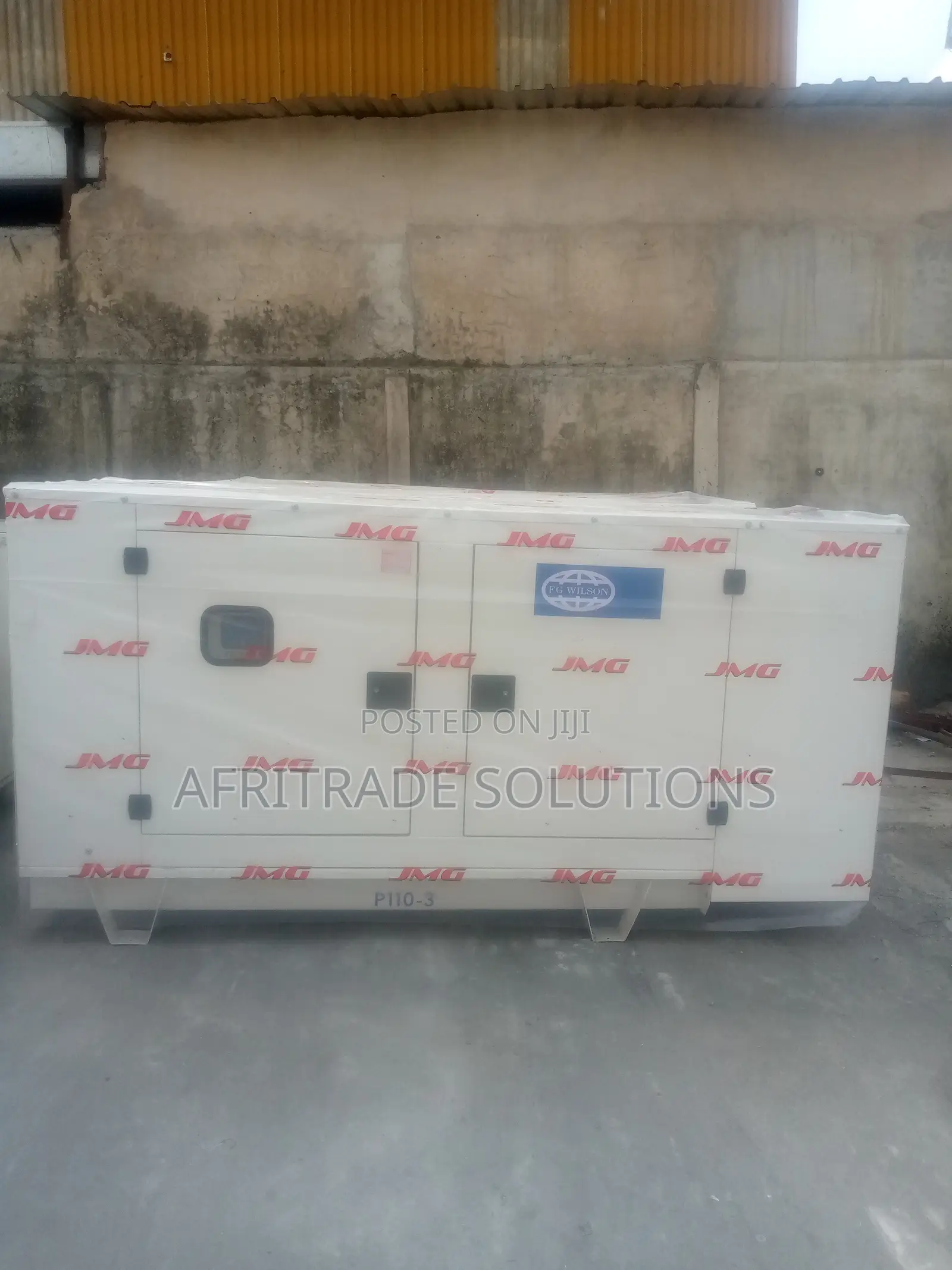 Brand New Fg Willison 110kva Sound Proof Generator