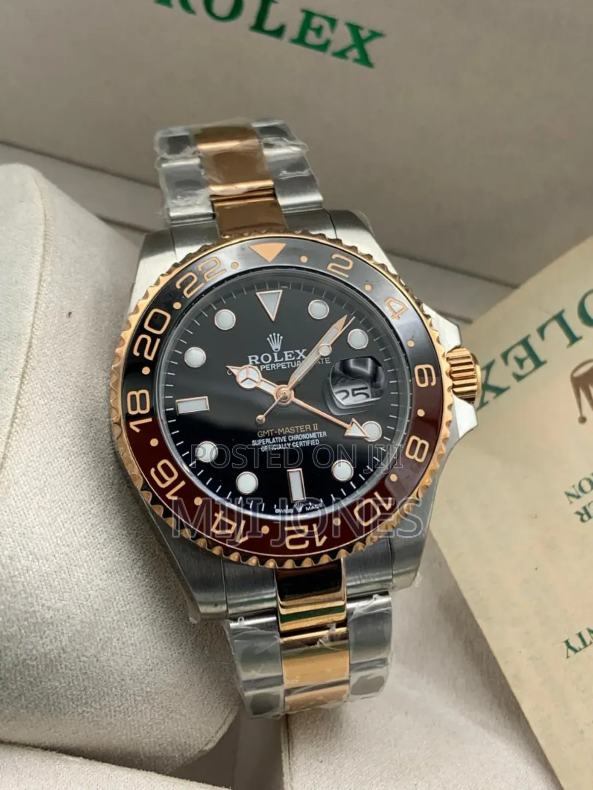 GMT Master Ii Black Dial