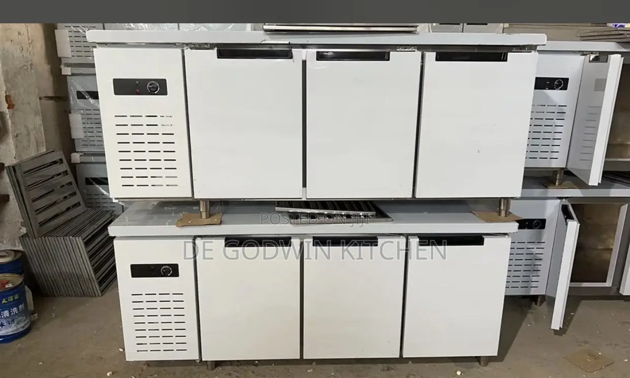 3 Door Counter Fridge 3 Doors