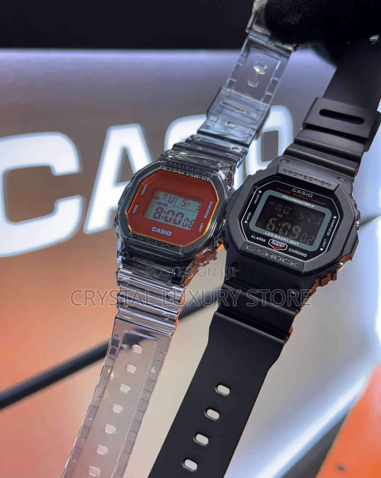 G-Shock Casio Quality Luxury Men Rubber Strap Wristwatch