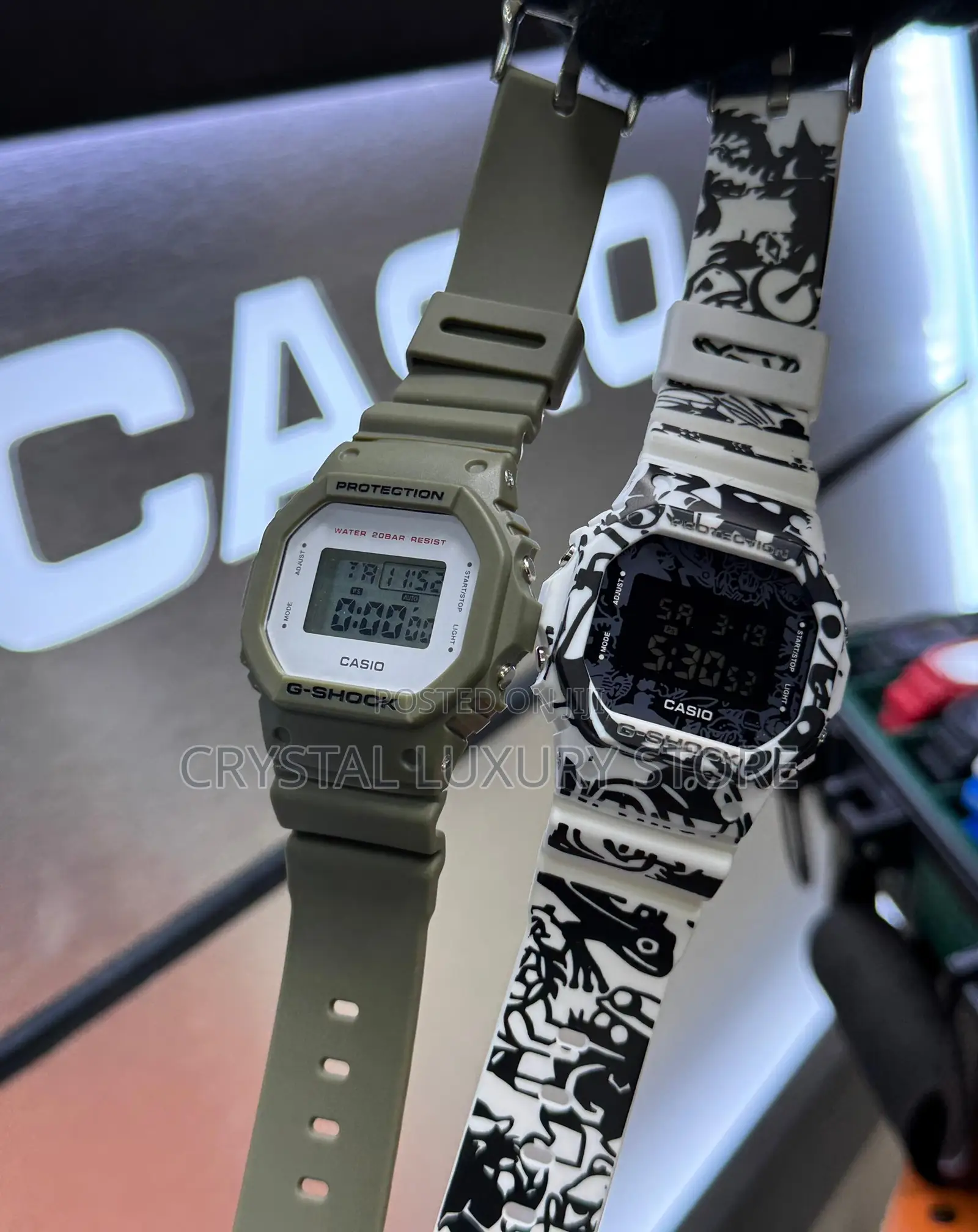 G-Shock Casio Quality Luxury Men Rubber Strap Wristwatch