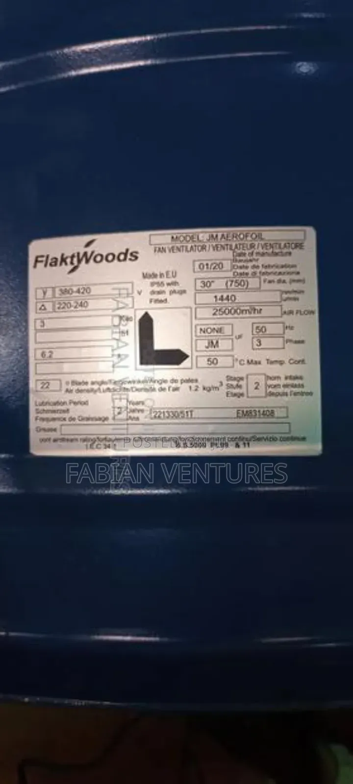 Extractor Fan 30"