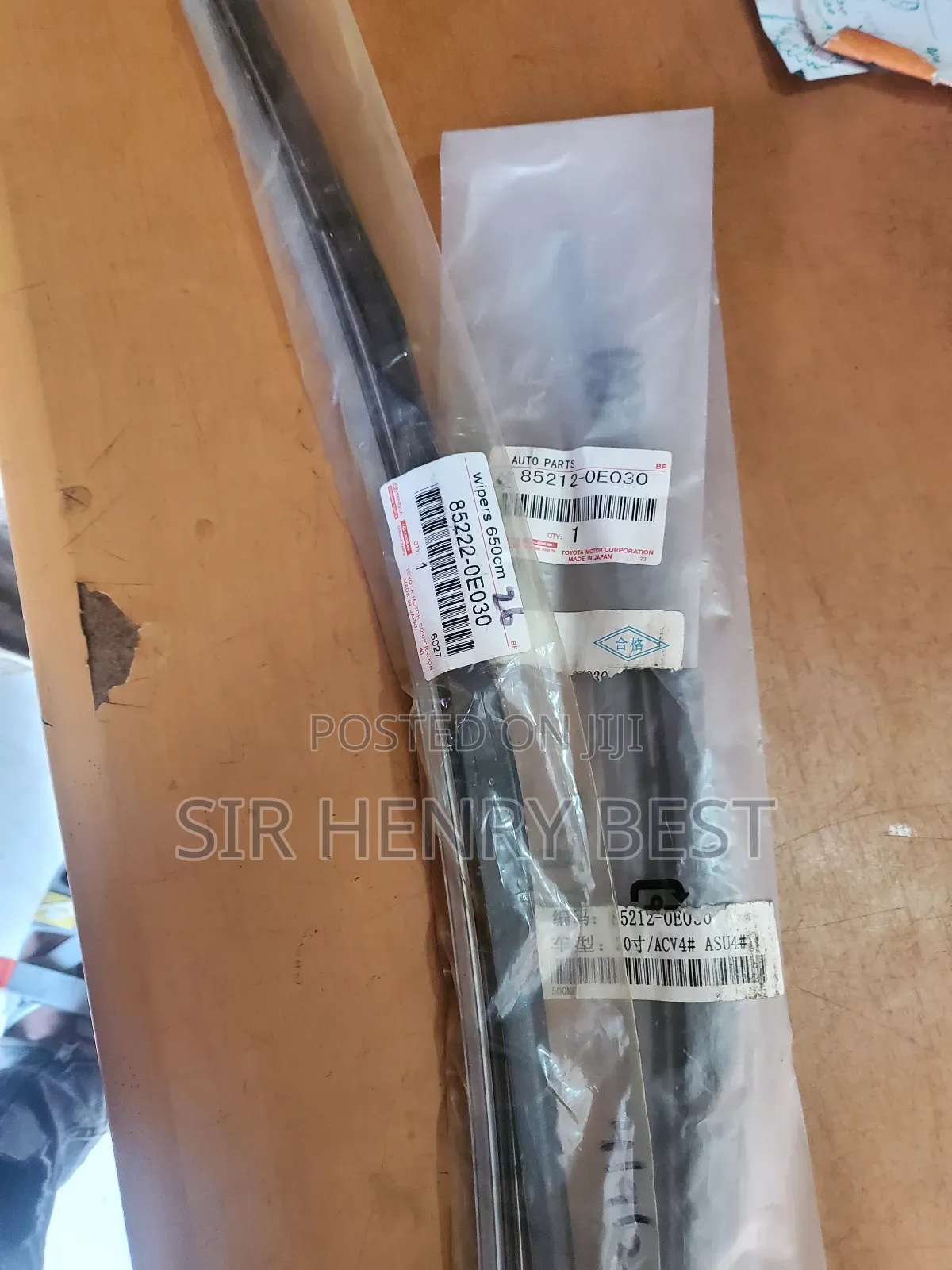Wiper Blade Toyota Highlander / Prado