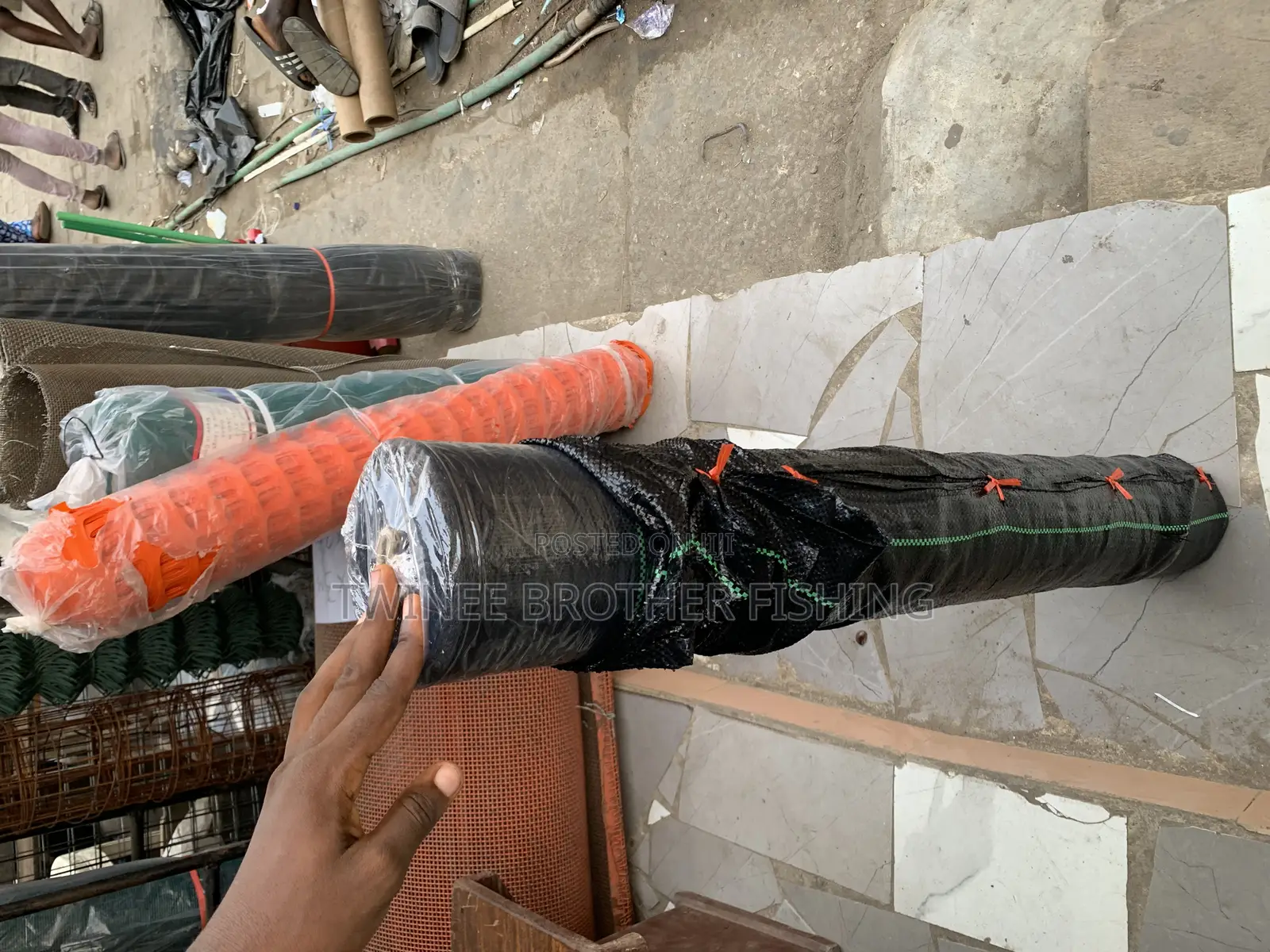 Weed Mat Used Inside Farm