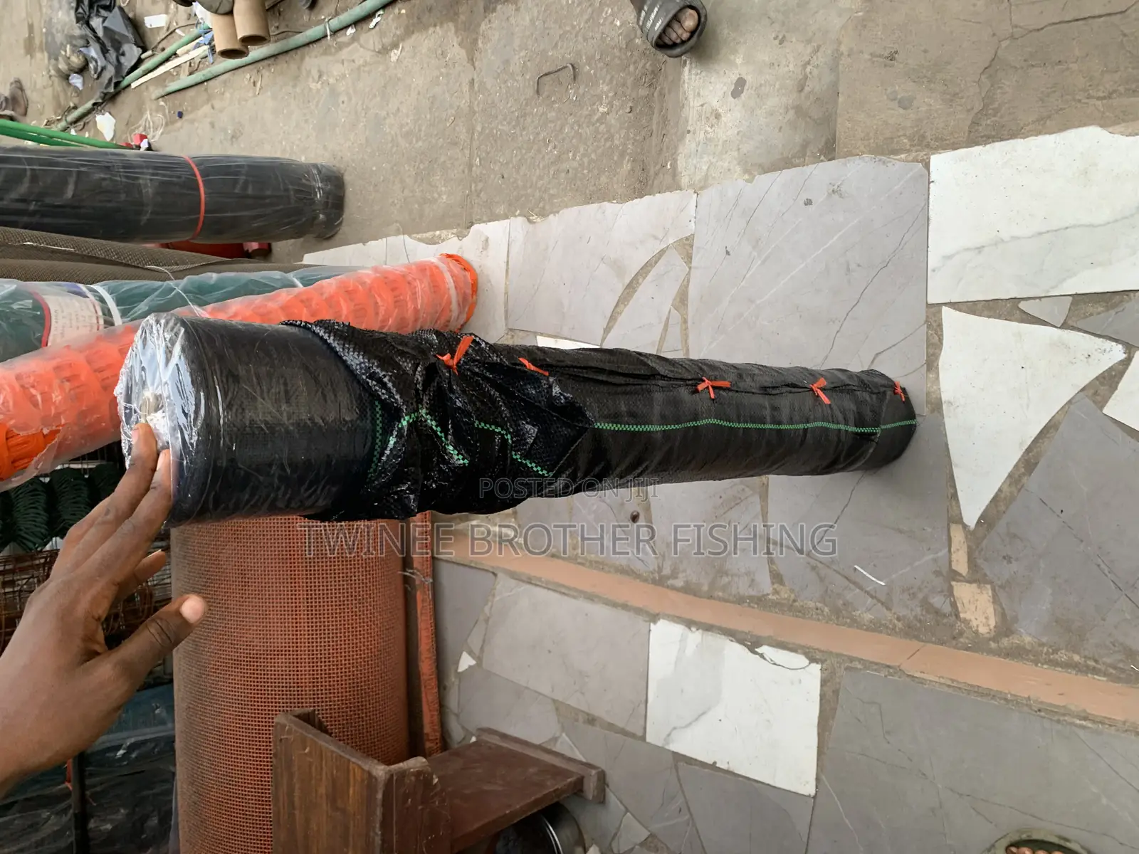 Weed Mat Used Inside Farm