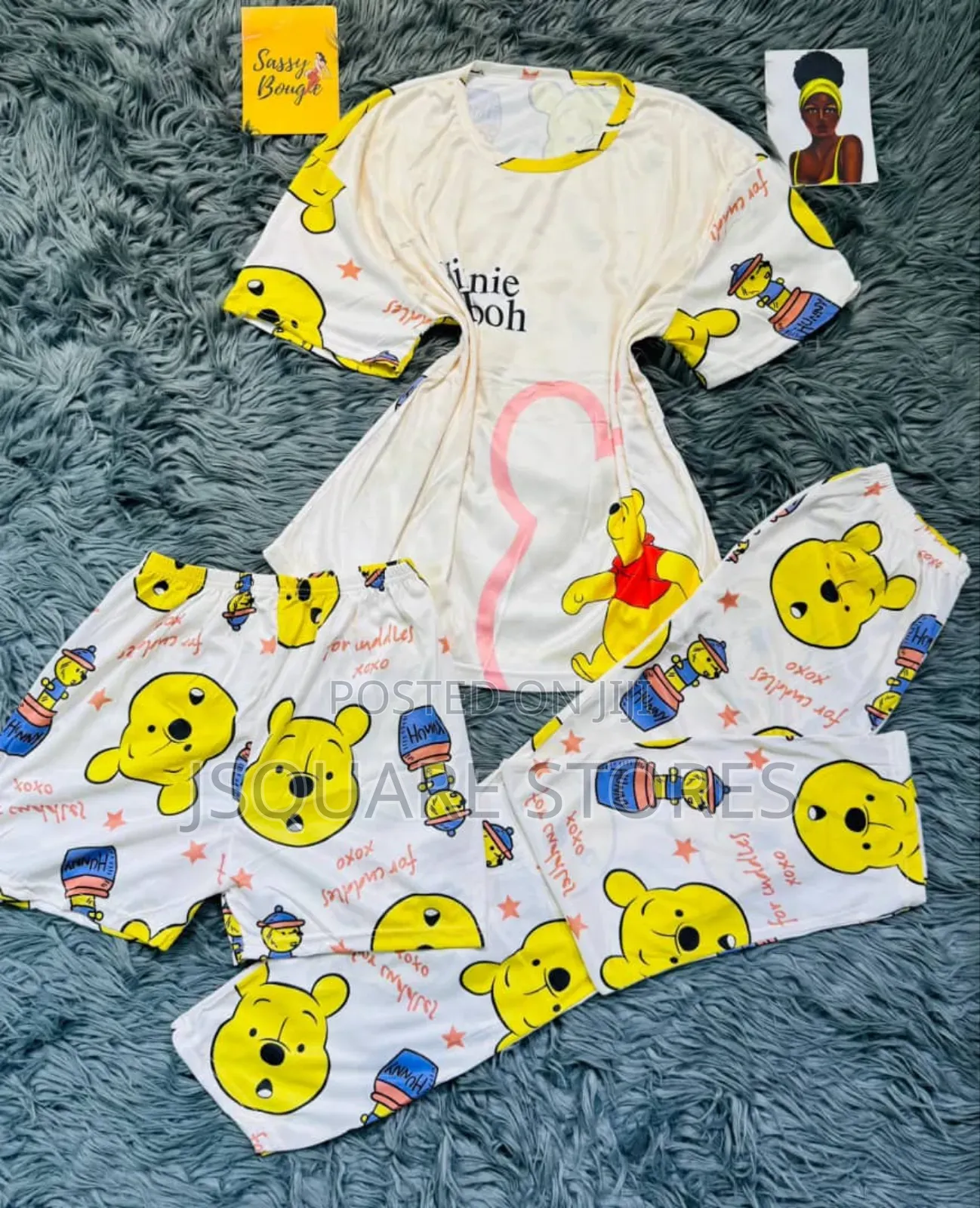 3in1 Ladies Pyjamas