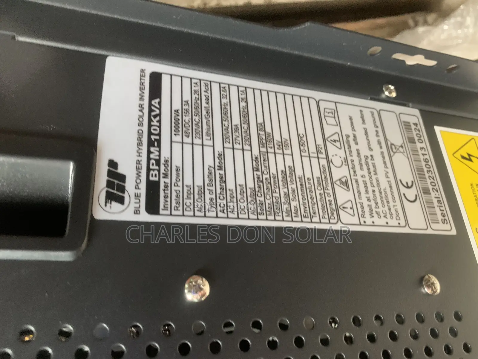 10kva 48v Hybrid Inverter Inv