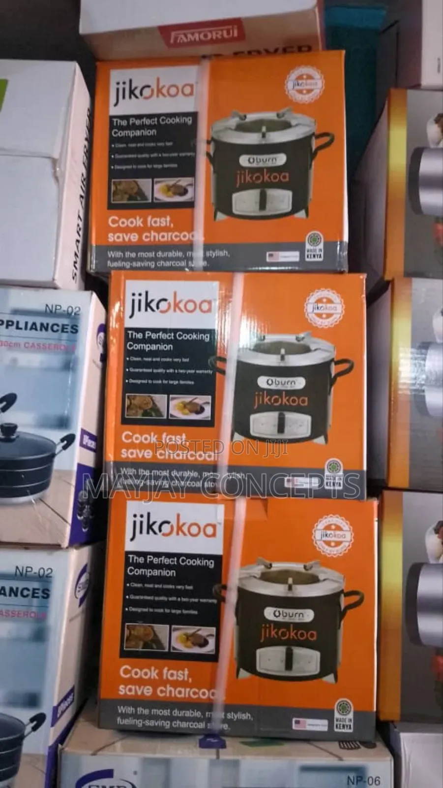 Jikokoa Charcoal Cooking Stove-Medium Size