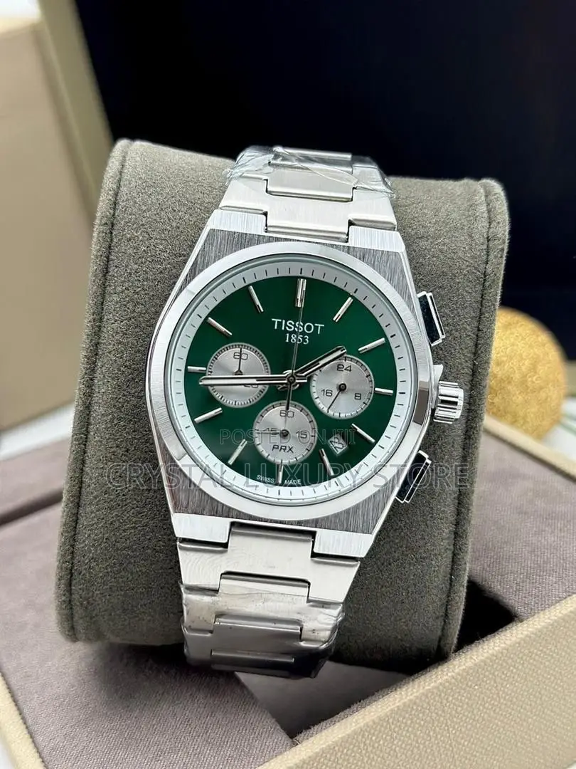 Tissot Quality Luxury Men Chain Strap Wristwatch