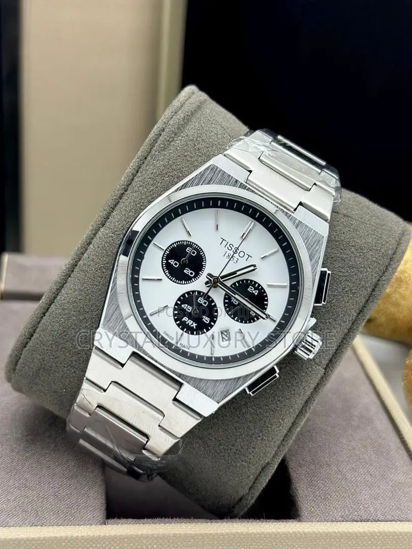 Tissot Quality Luxury Men Chain Strap Wristwatch