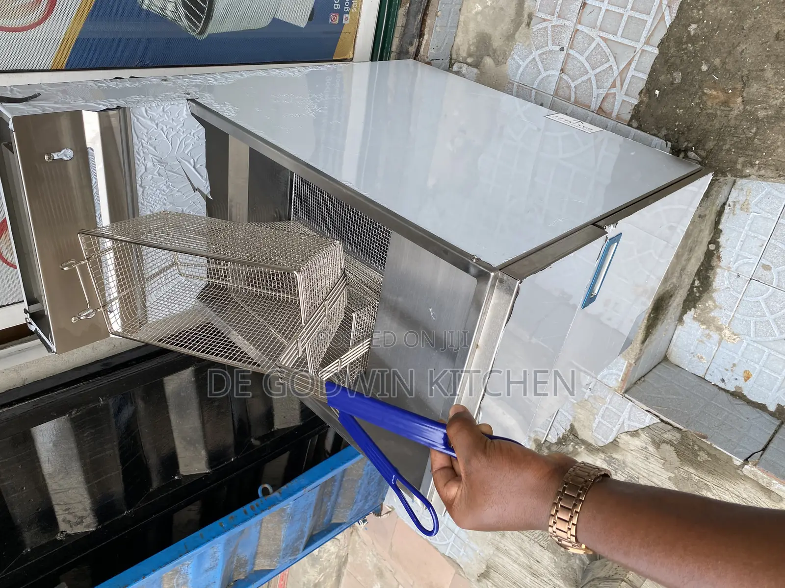 Commercial Standing Gas Deep Fryer