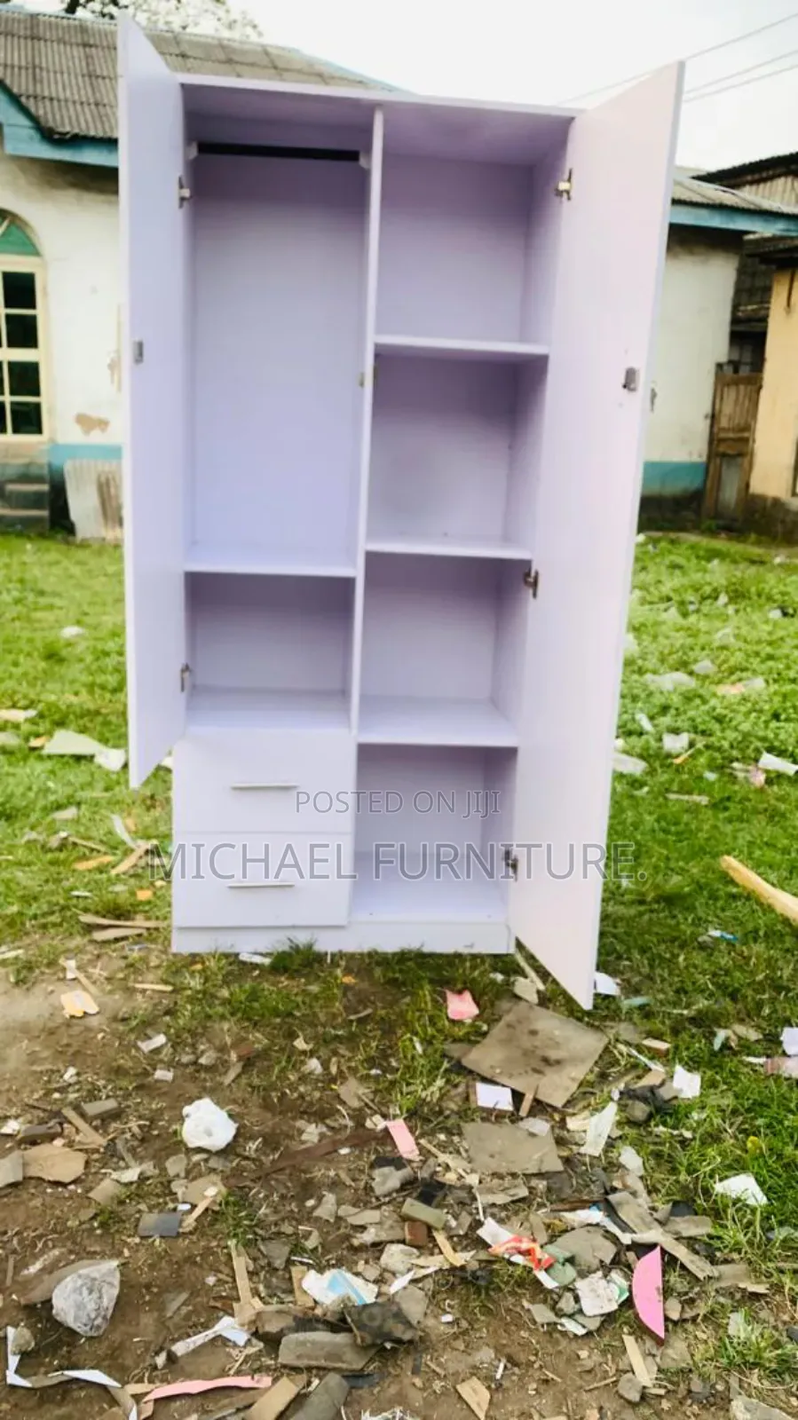 Top Quality 3x6 Wardrobe With Two Drawers