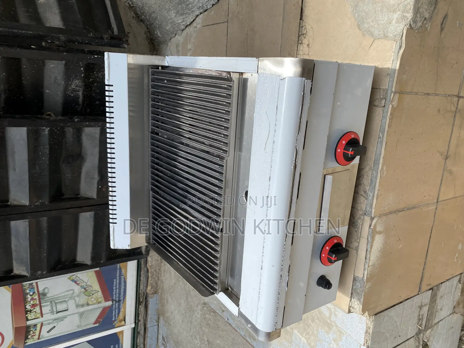 Table Gas Lava Rock Grill For