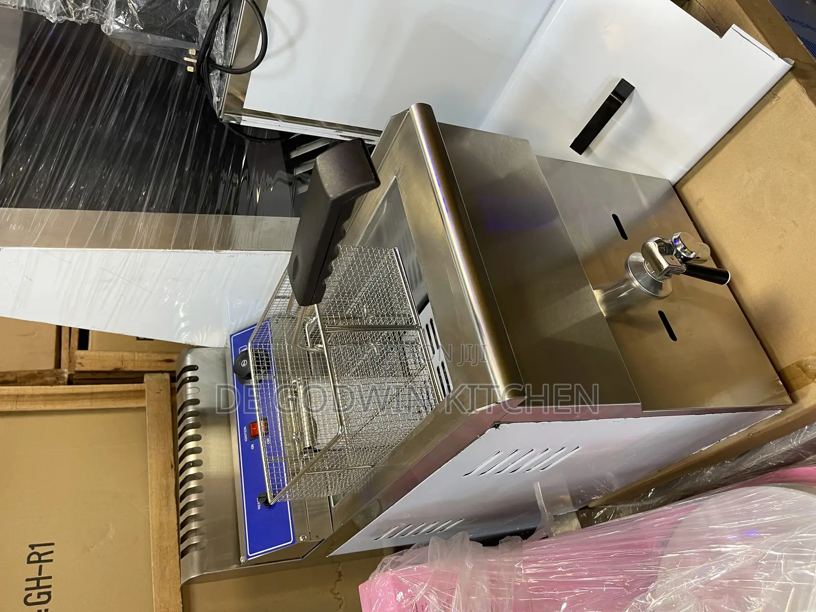 Single Tank Gas Deep Fryer 18L