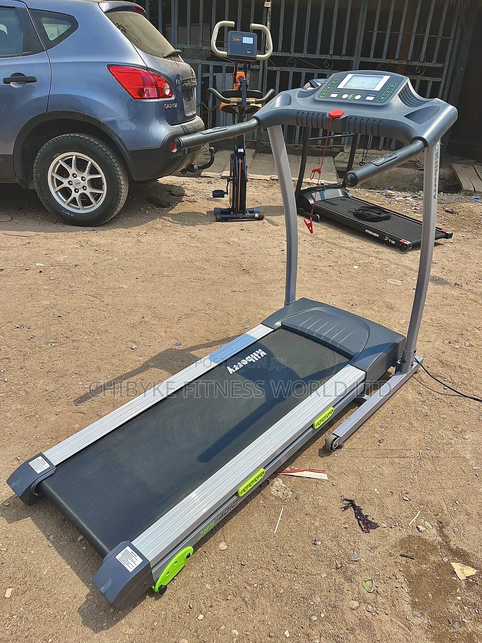 3hp Electric Treadmill With Heartbeat Sensor