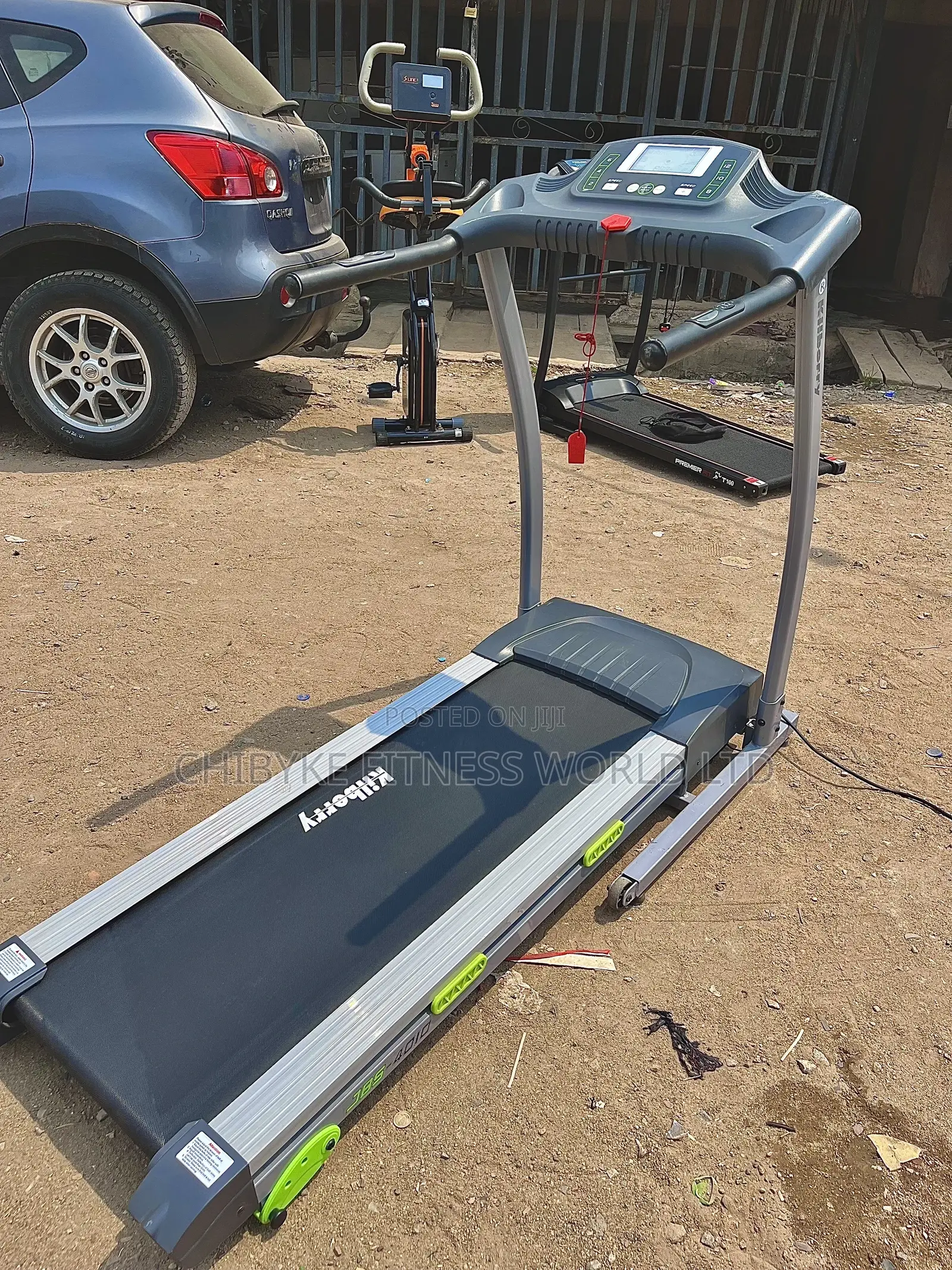 3hp Electric Treadmill With Heartbeat Sensor