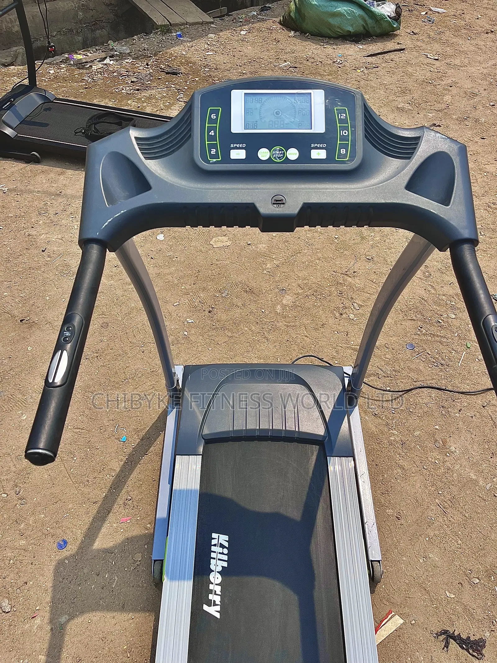 3hp Electric Treadmill With Heartbeat Sensor