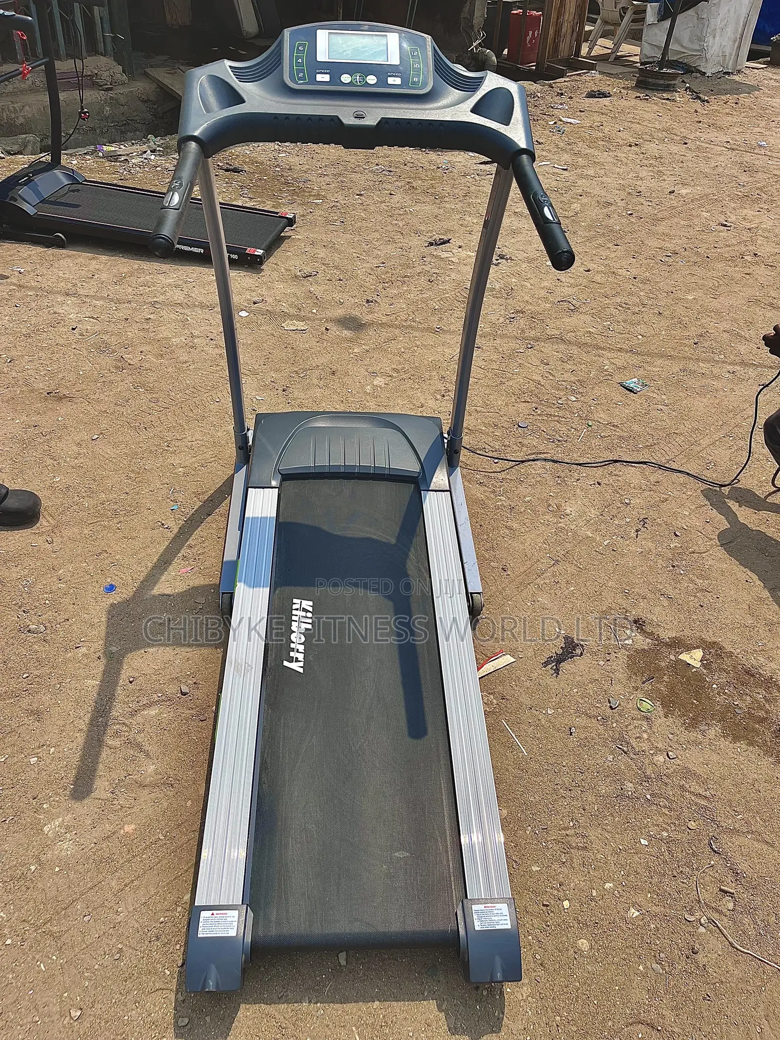 3hp Electric Treadmill With Heartbeat Sensor
