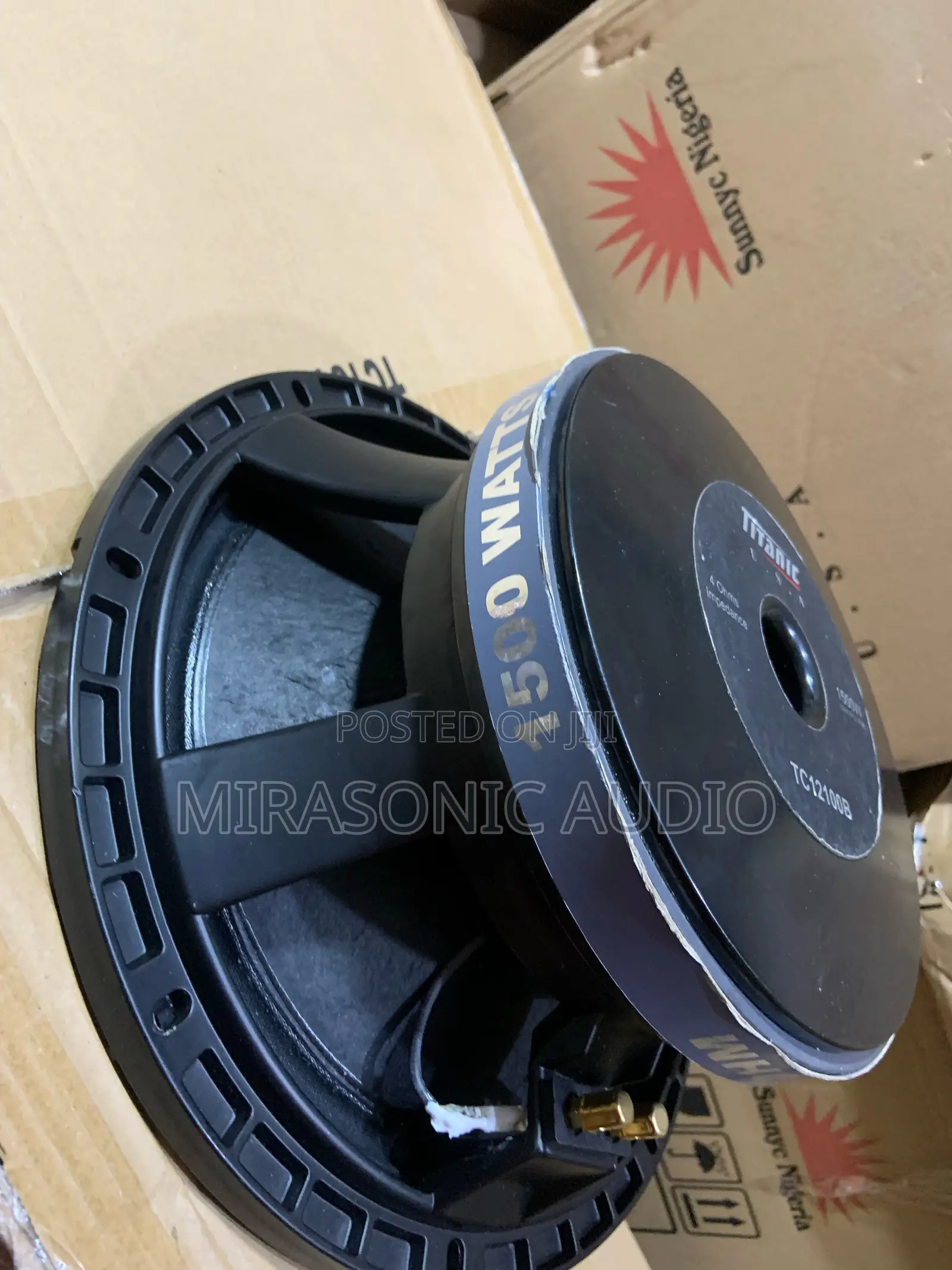 Titanic 12”Big Magnet Naked Speaker