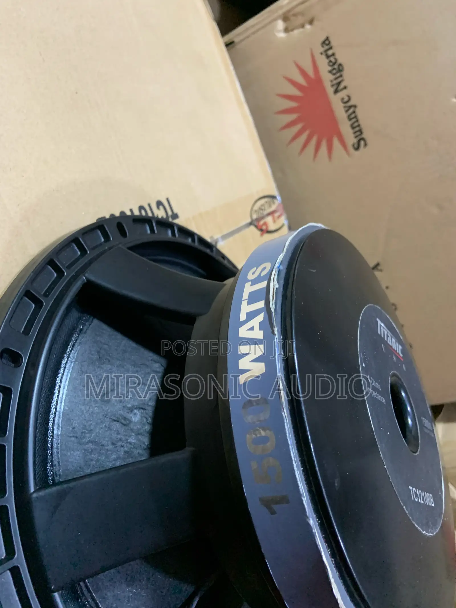 Titanic 12”Big Magnet Naked Speaker