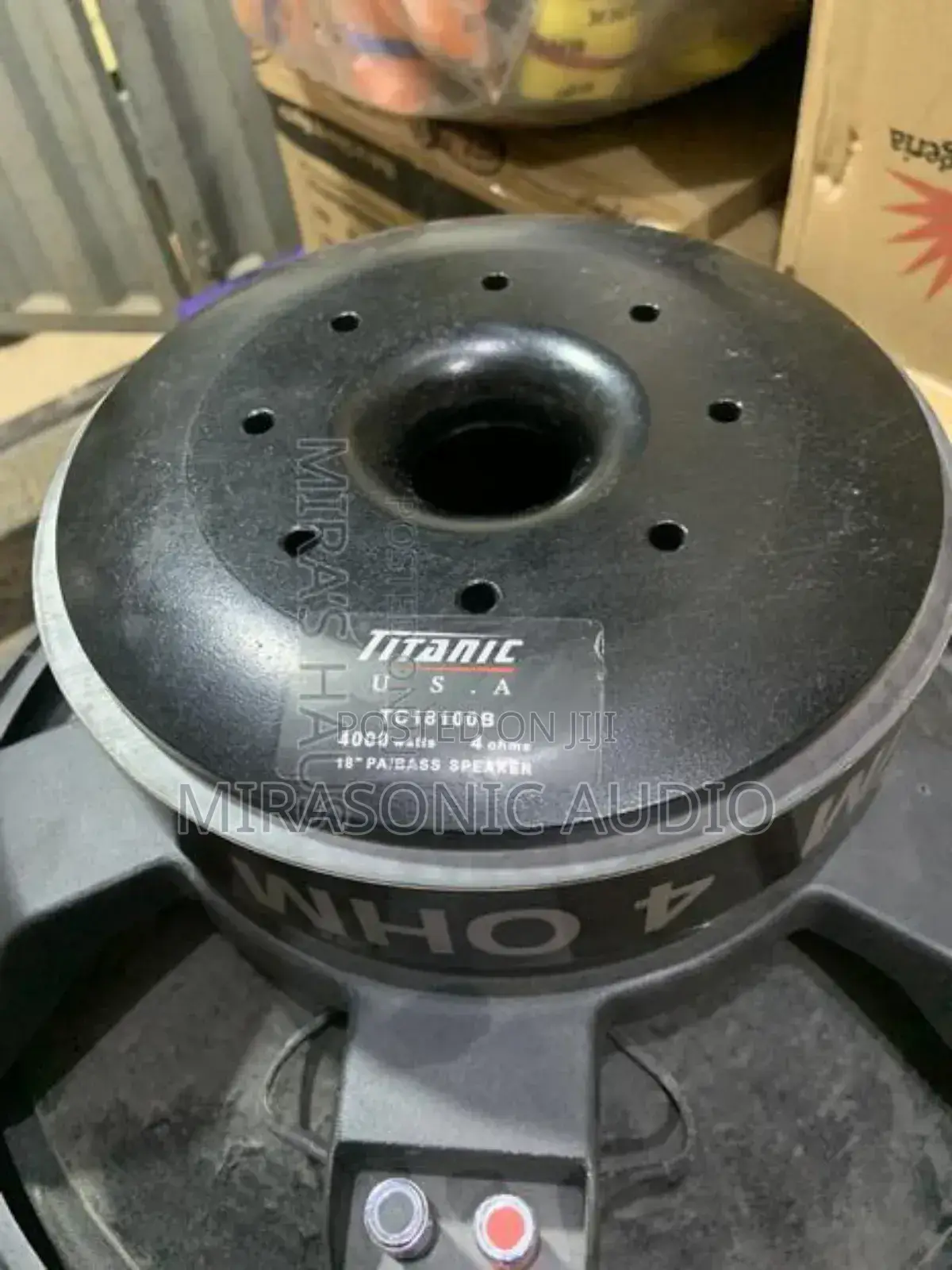 Titanic 18”Naked Sub Speaker,Big Magnet