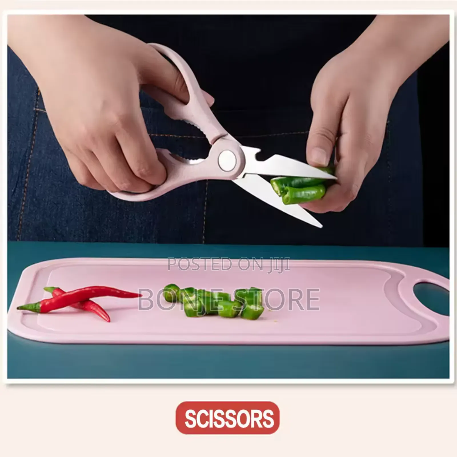 Corrugated Kitchen Knife Set - 6 Pieces