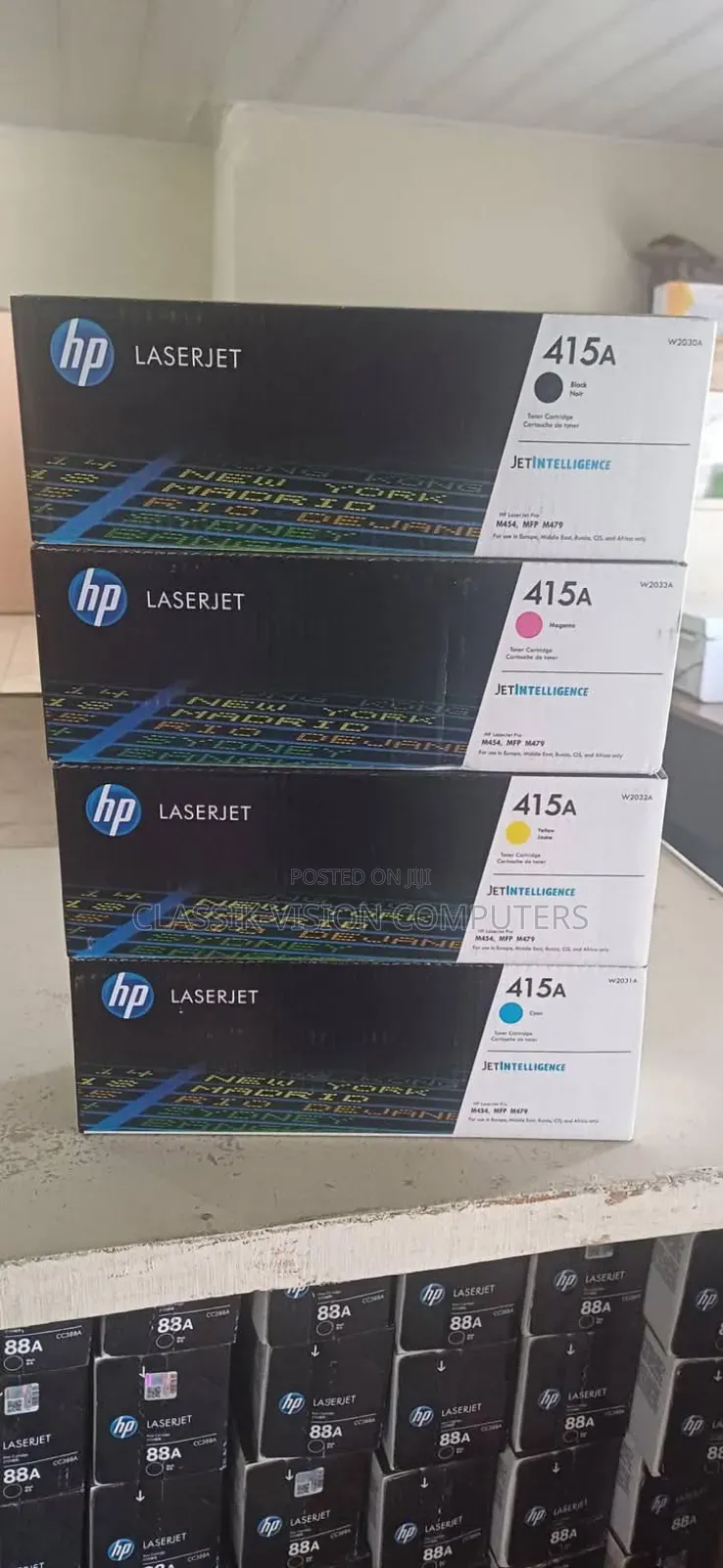 Genuine Hp 415a Color Toner Catridge