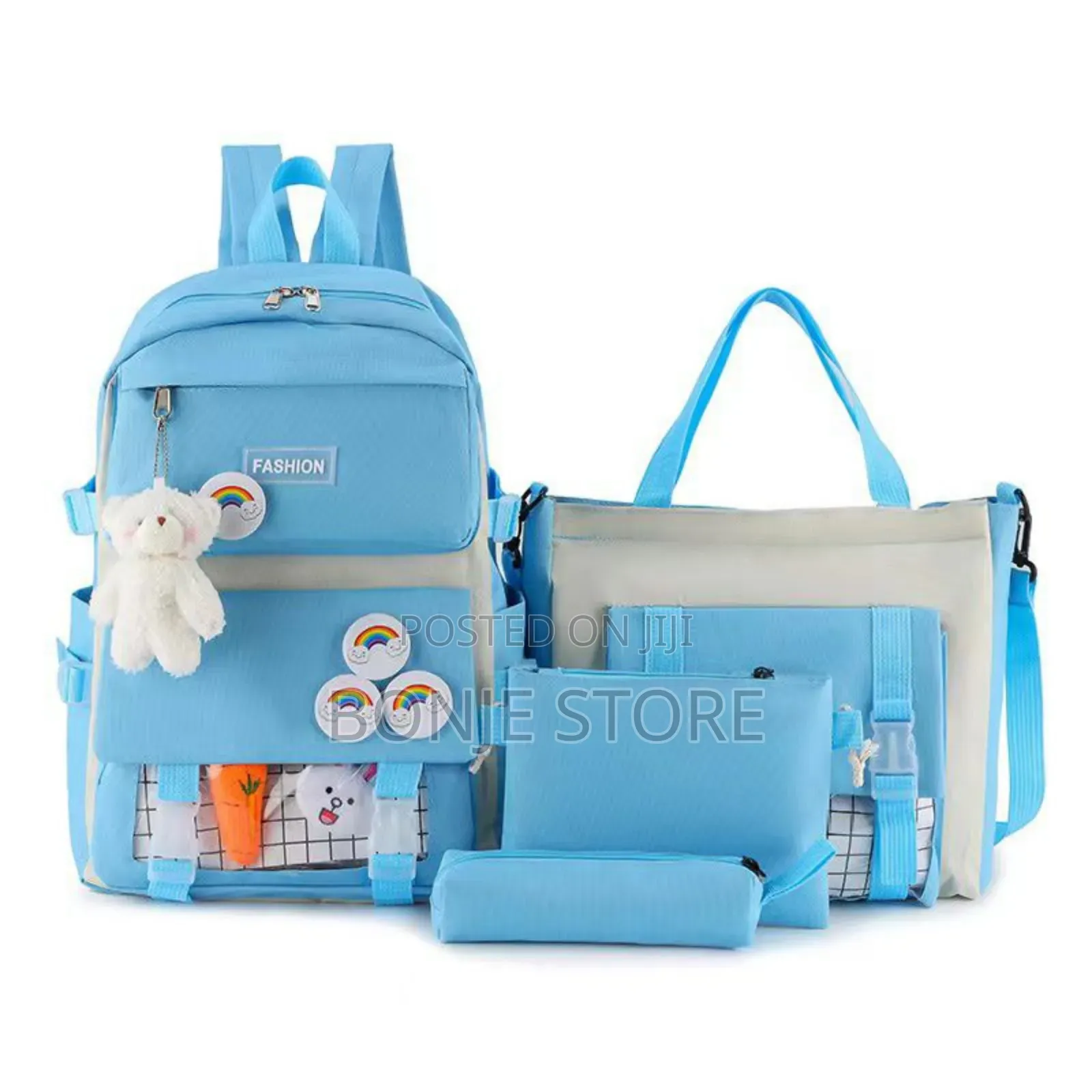 4 in 1 Bag - Backpack, Hand Bag, Big Small Hand Purse