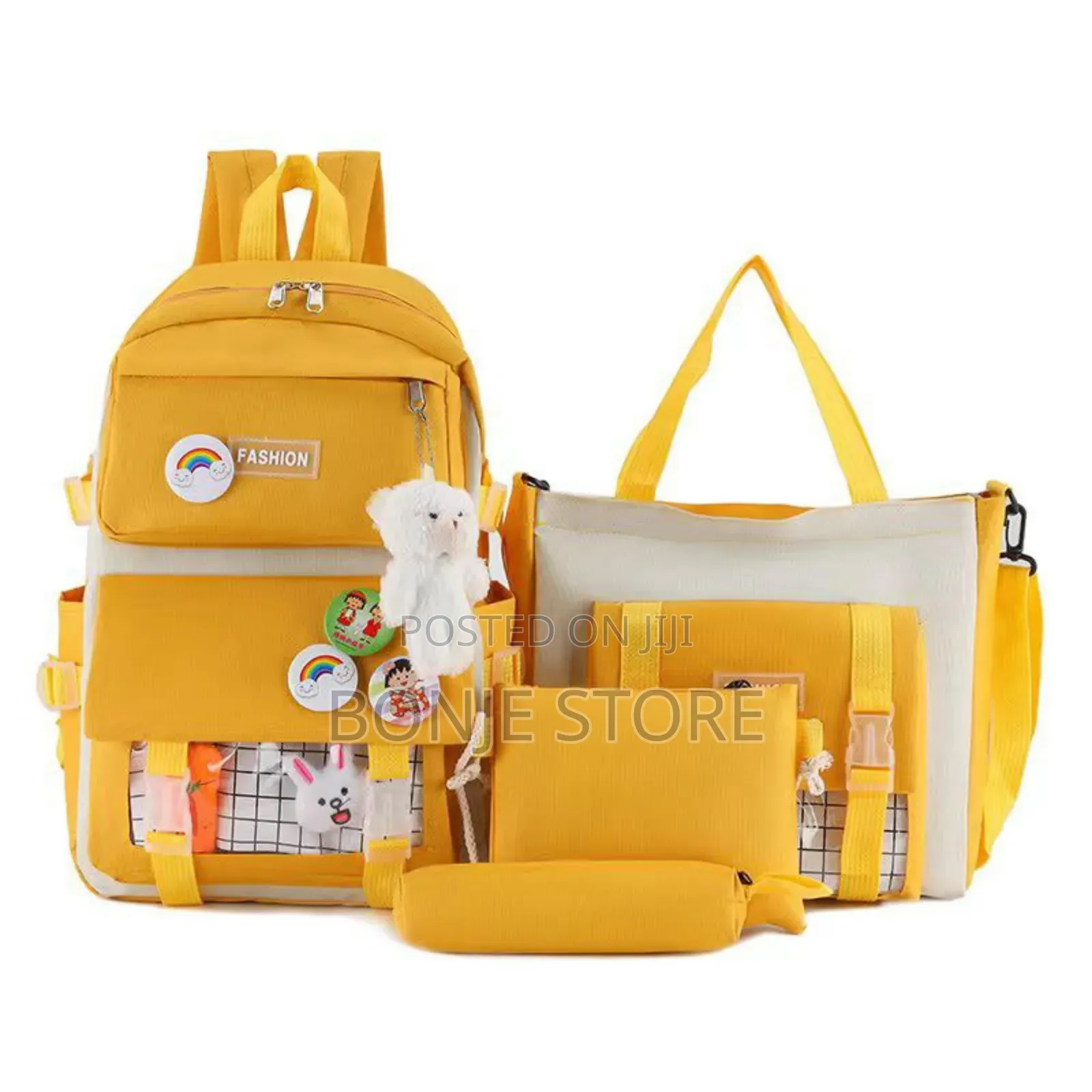 4 in 1 Bag - Backpack, Hand Bag, Big Small Hand Purse