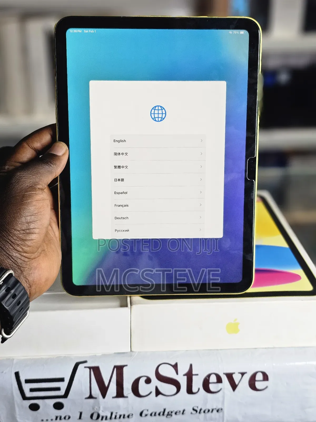 New Apple iPad (2022) 64 GB Yellow