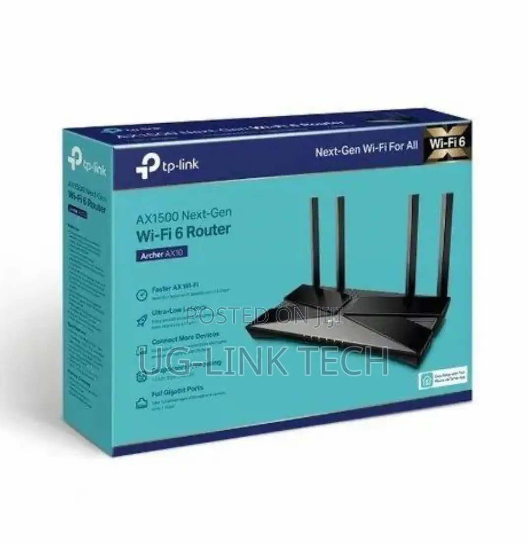 Tp-Link Ax1500 Next -Gen Wi-Fi 6 Router