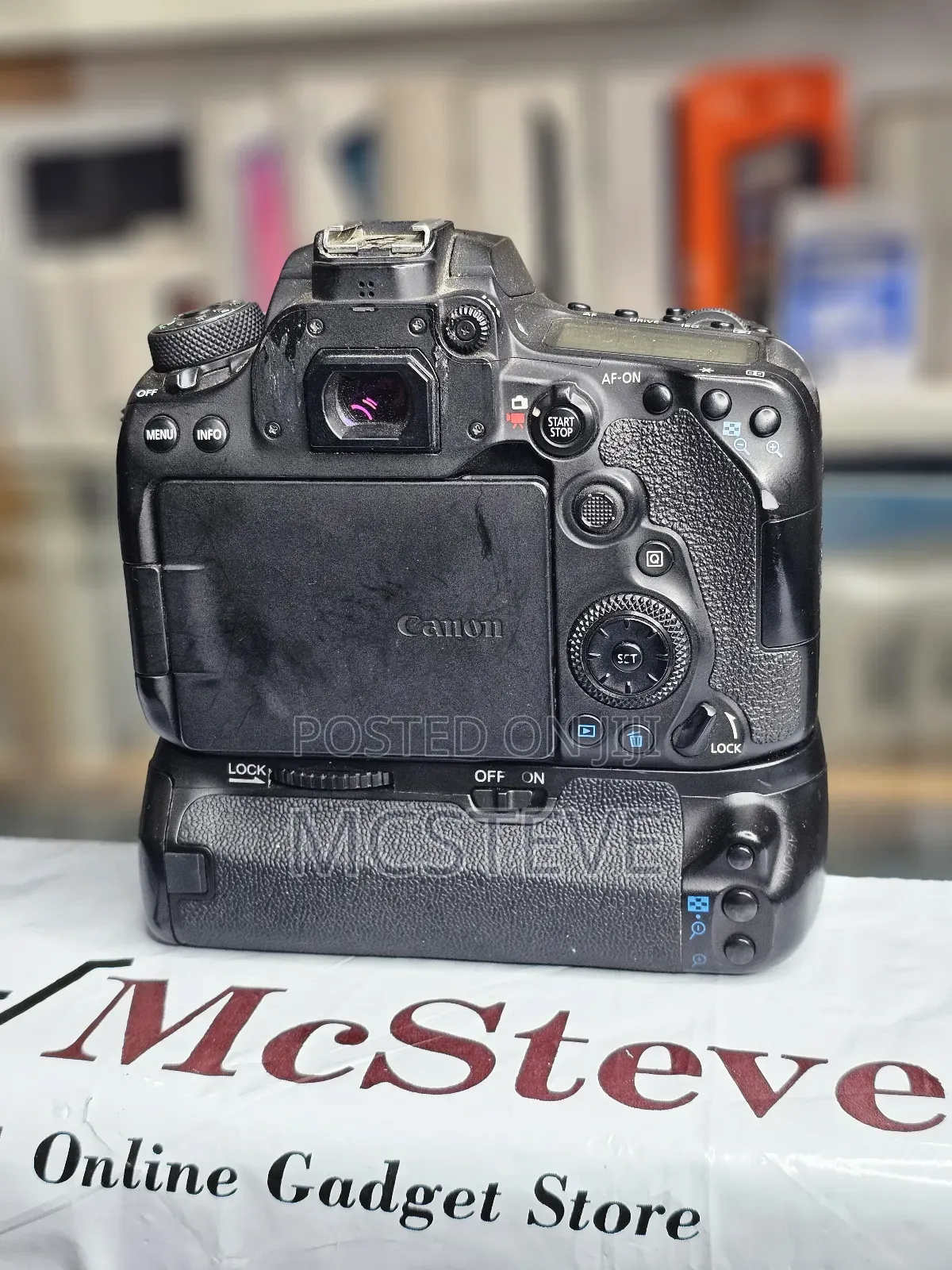 Canon EOS 90D Camera With 50MM Lens and Battery Grip