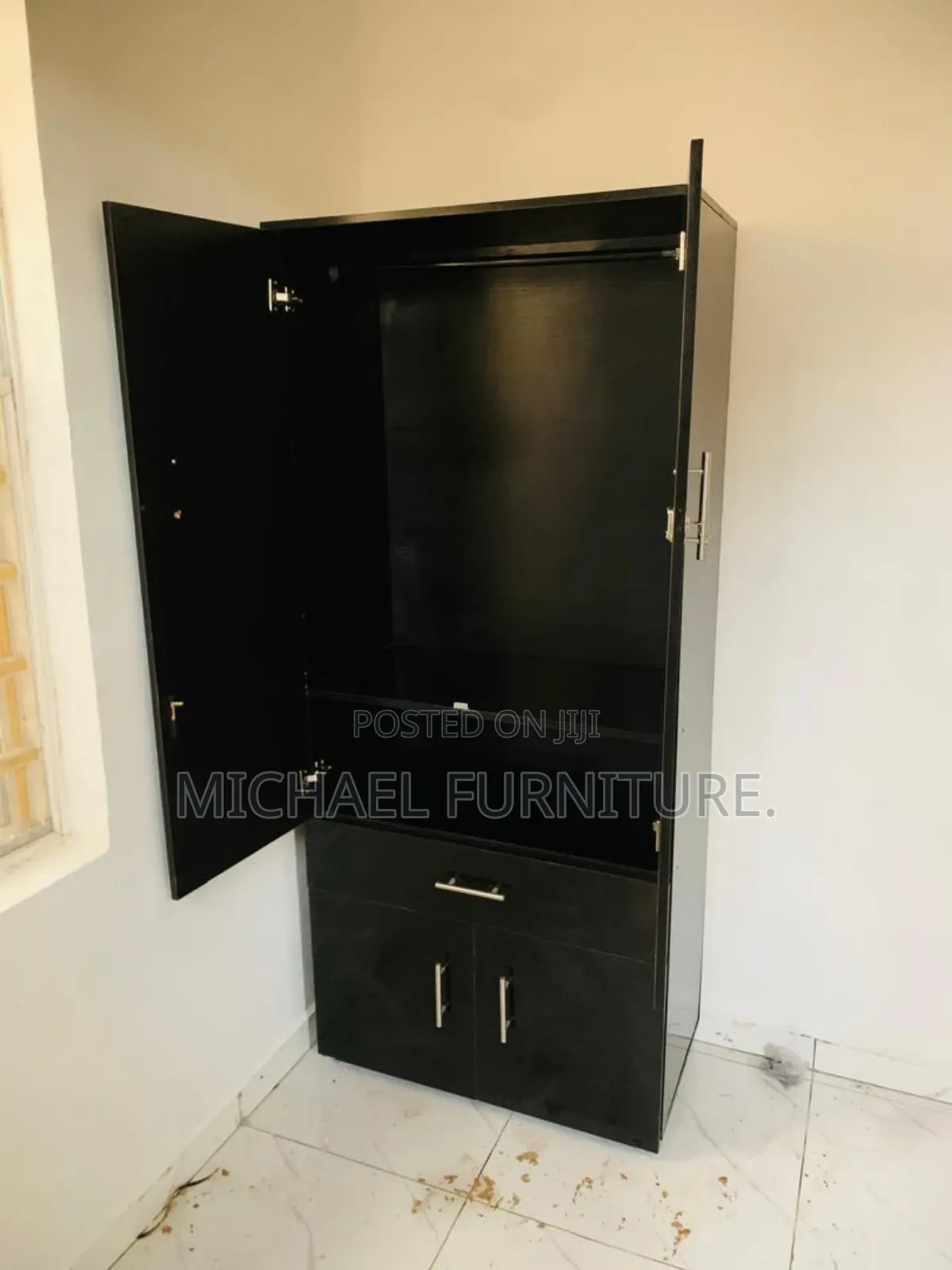 Standard Top Quality 32 by 6 Wardrobe With One Drawer