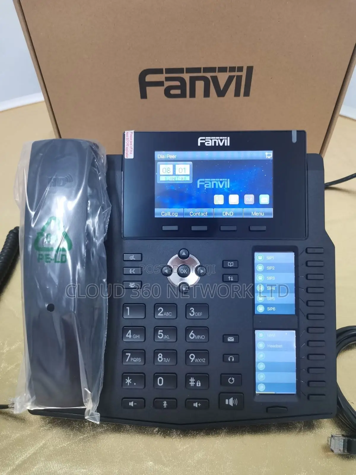 Fanvil X6 Executive IP Phone With Color Screen & 60 DSS Keys