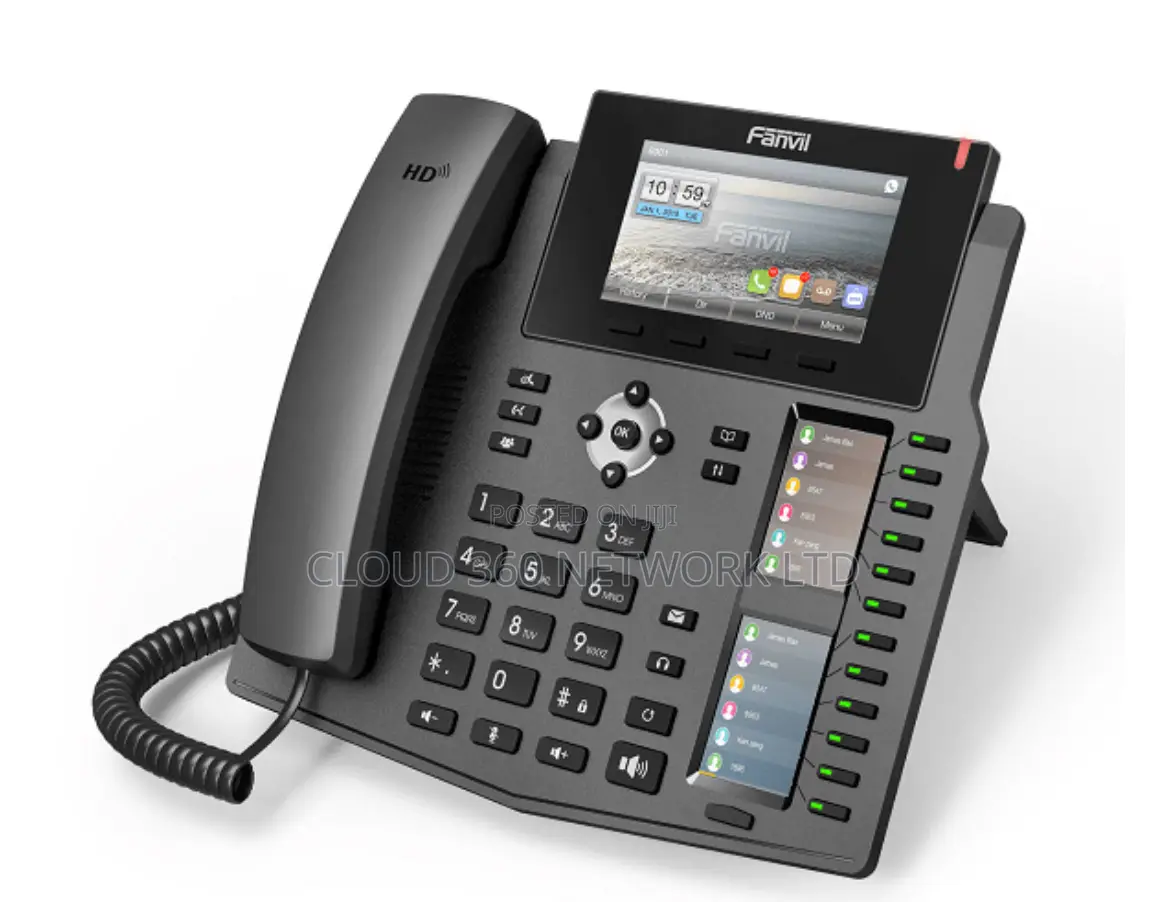 Fanvil X6 Executive IP Phone With Color Screen & 60 DSS Keys